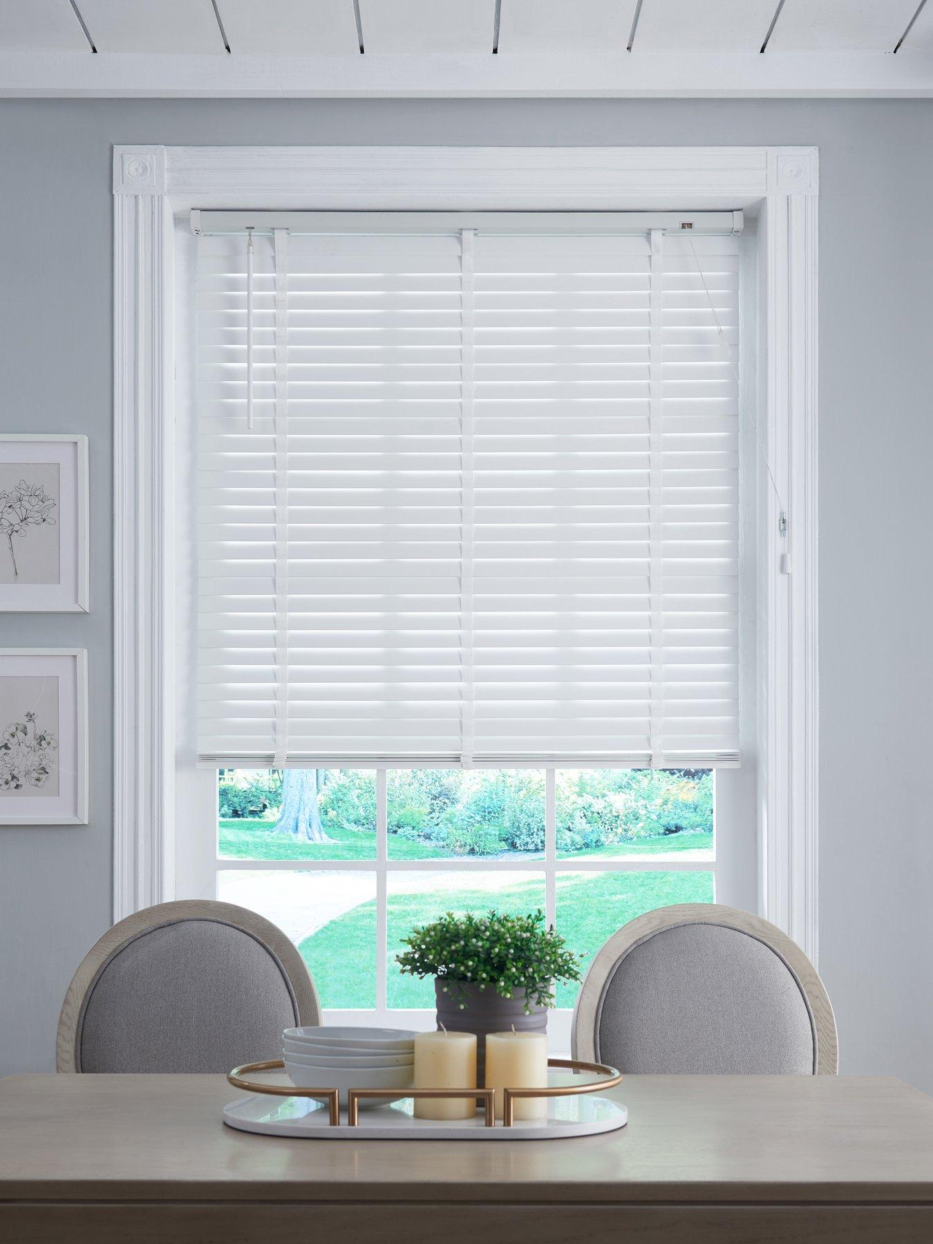 Image 2 of 6 of The Very Collection Wooden Venetian Blind - 50 mm slats