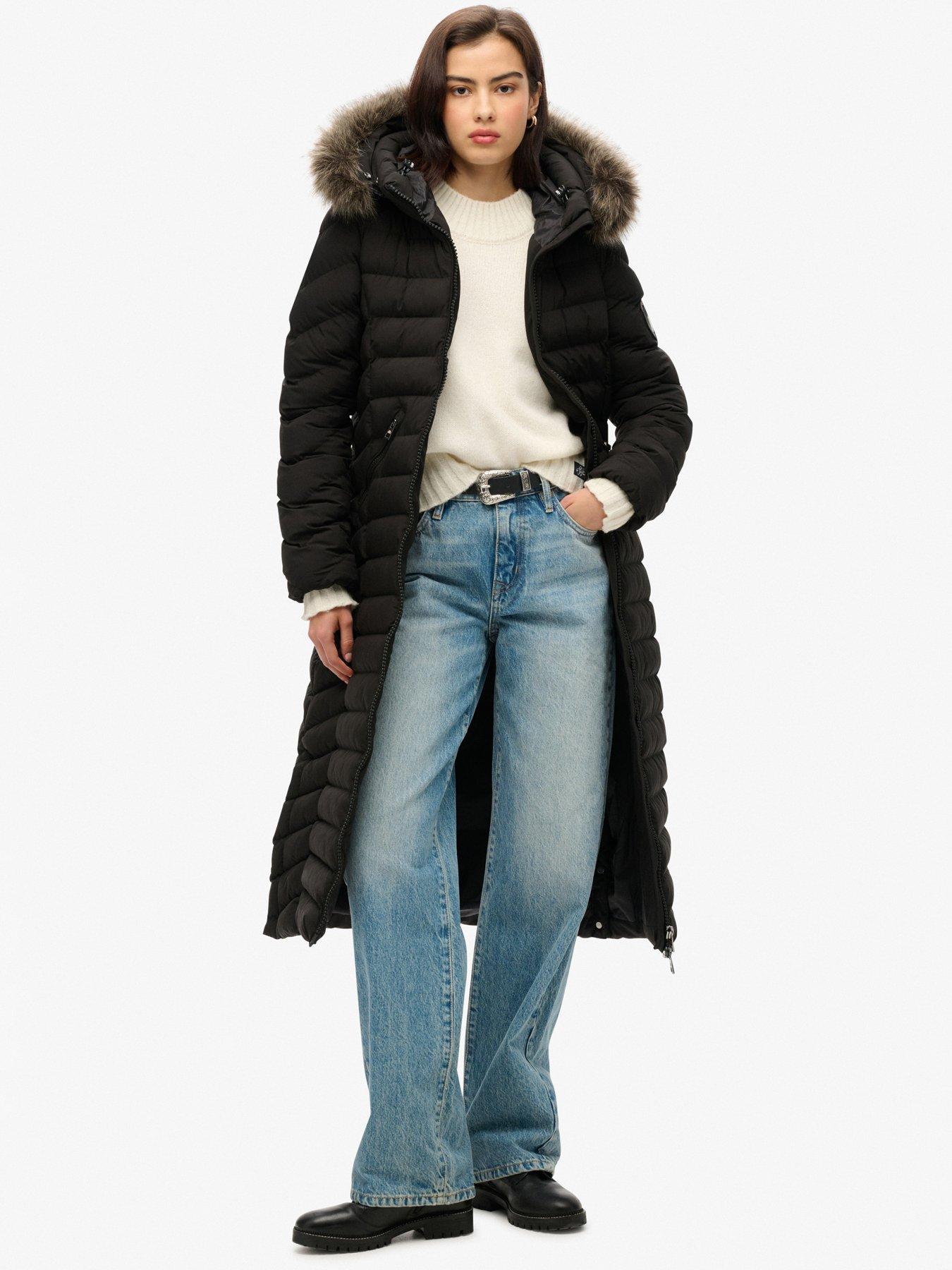 superdry-fuji-faux-fur-hooded-longline-jacket-black