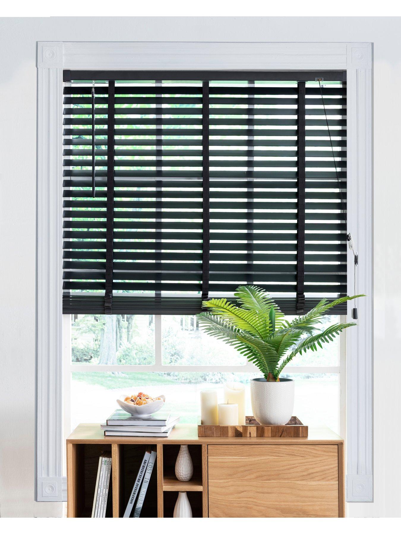 Image 1 of 6 of The Very Collection Wooden Venetian Blind - 50 mm slats