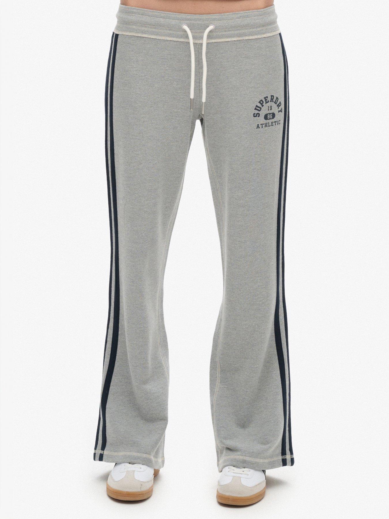 superdry-athletic-stripe-flare-jogger-grey