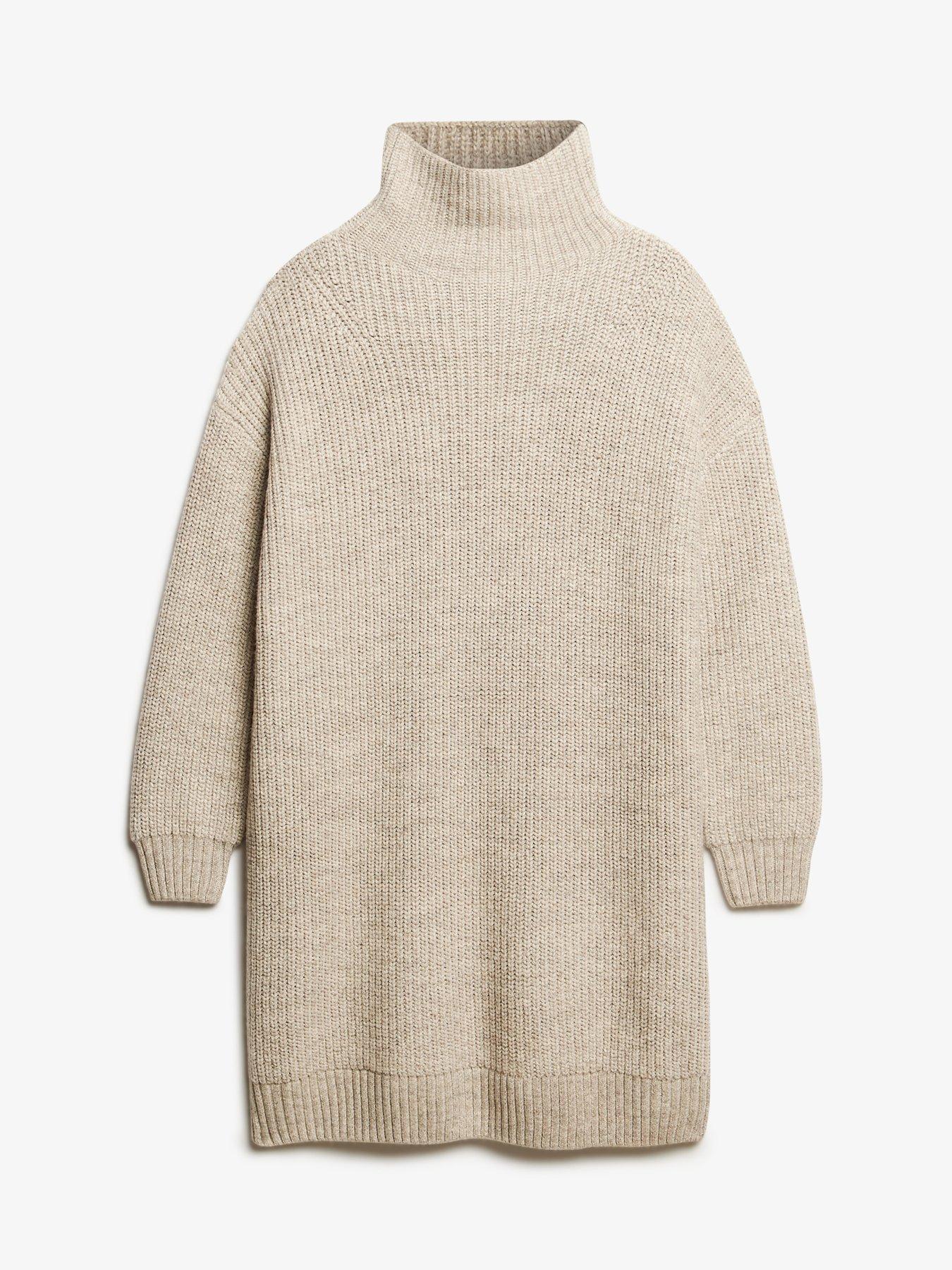 superdry-chunky-rib-knit-jumper-dress-greydetail