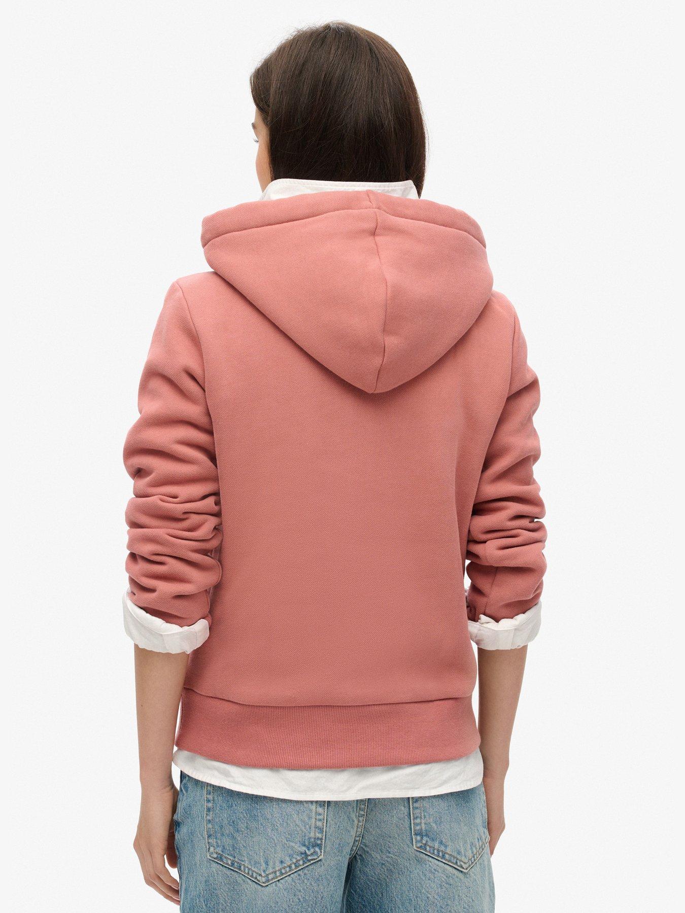 superdry-luxe-metallic-logo-hoodie-pinkstillFront