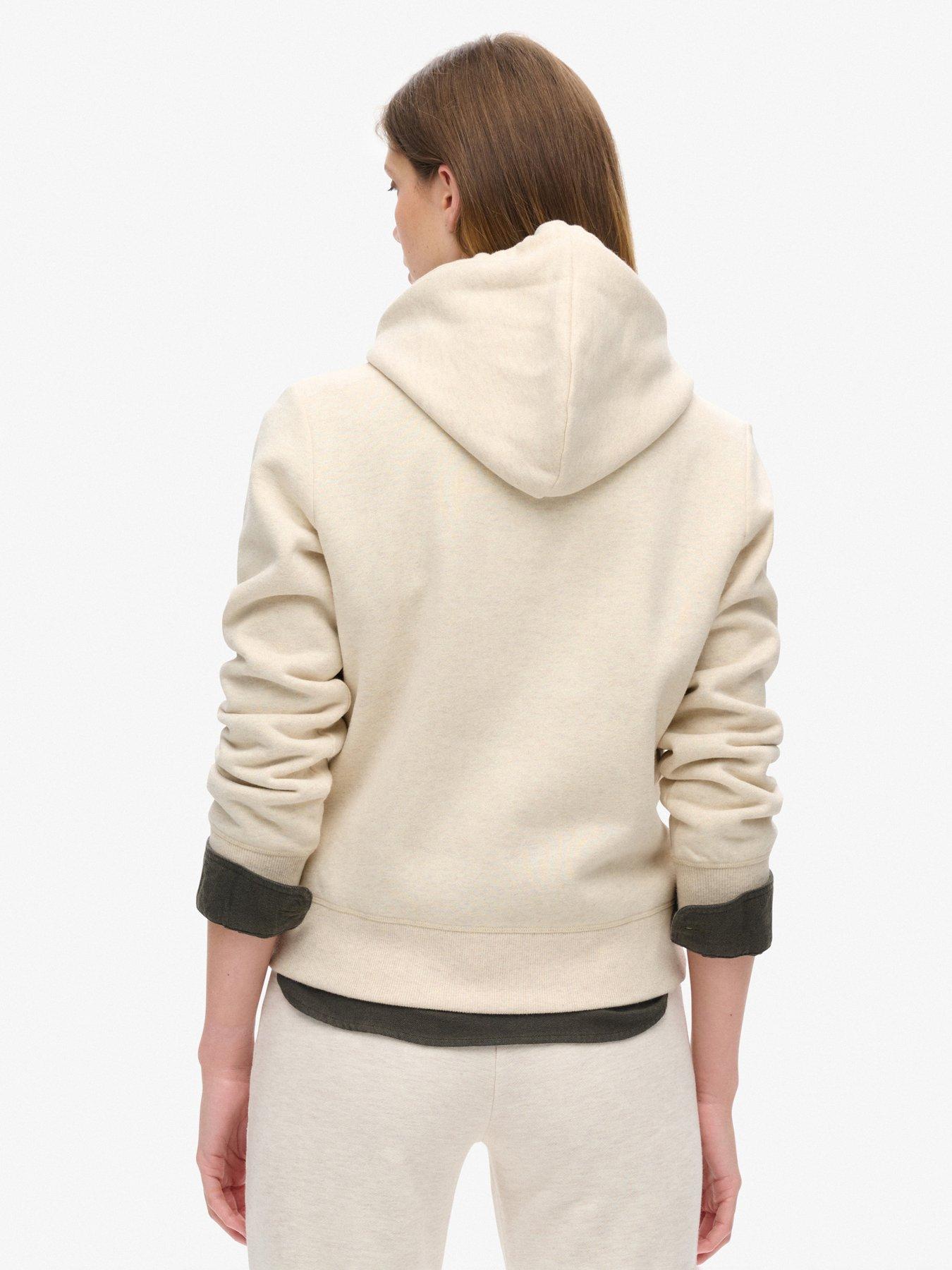 superdry-essential-logo-hoodie-creamstillFront