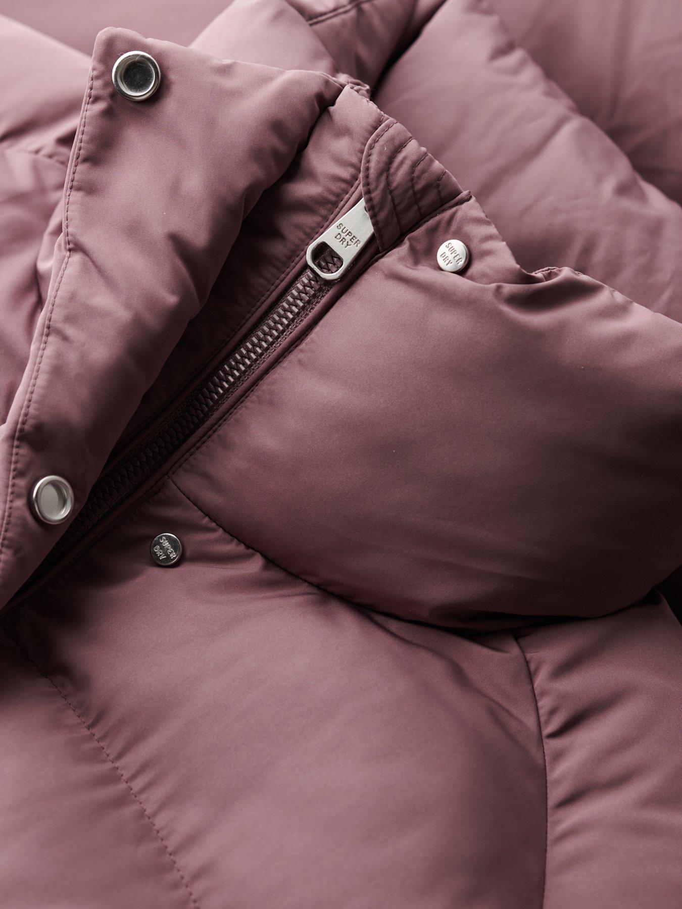 superdry-maxi-longline-padded-jacket-purpledetail