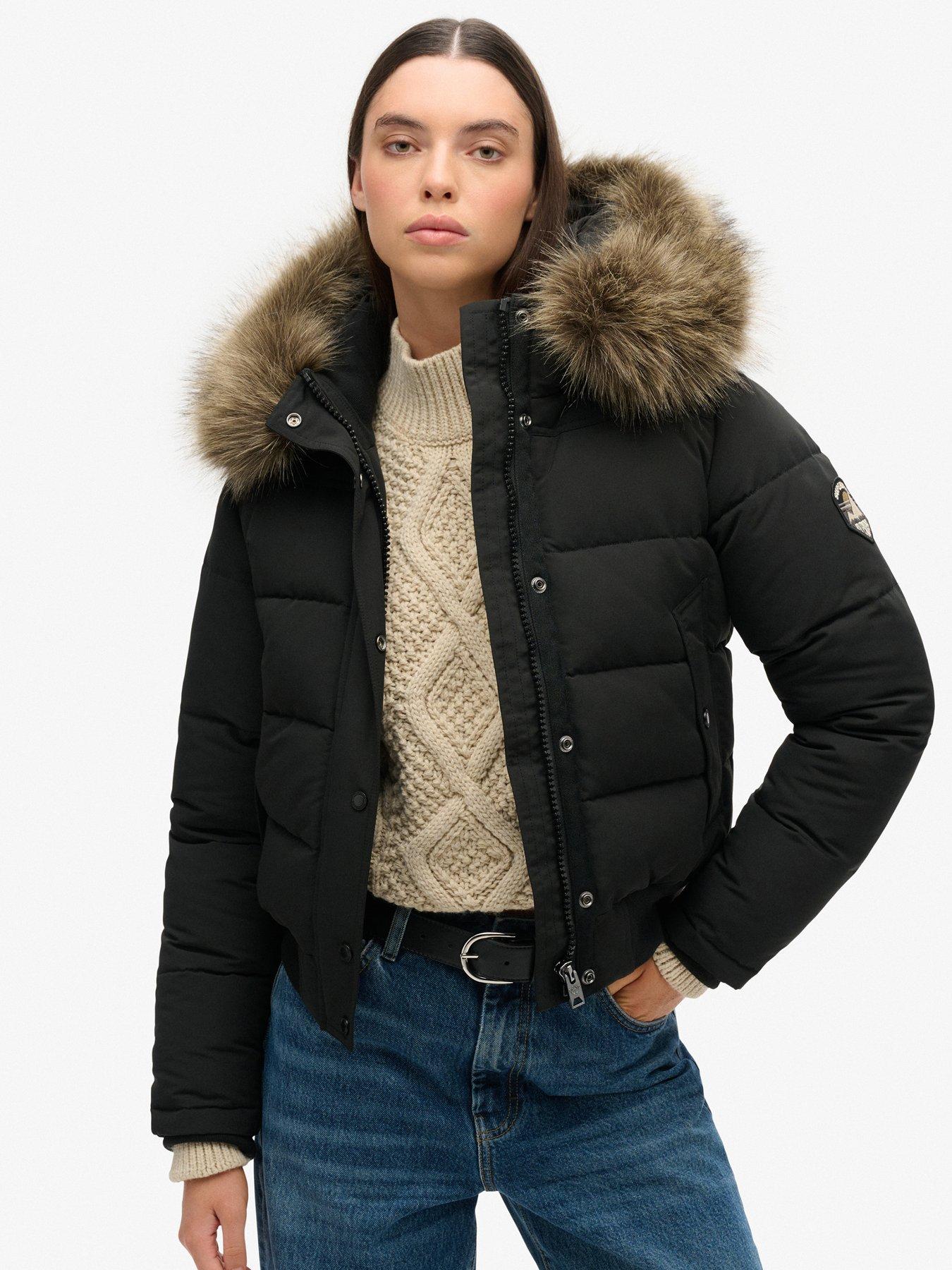 superdry-everest-hooded-bomber-jacket-blackfront