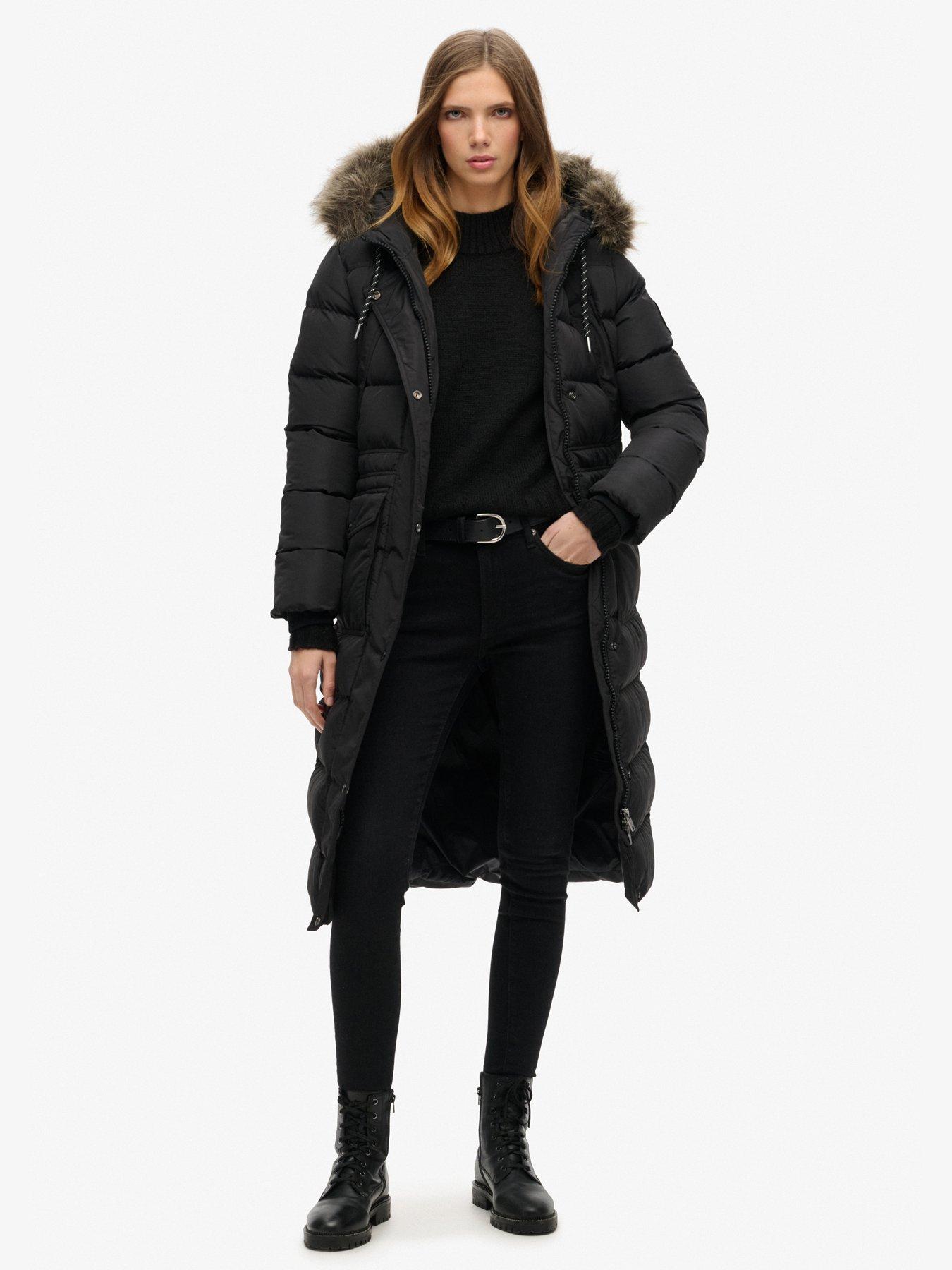 superdry-everest-faux-fur-longline-jacket-black