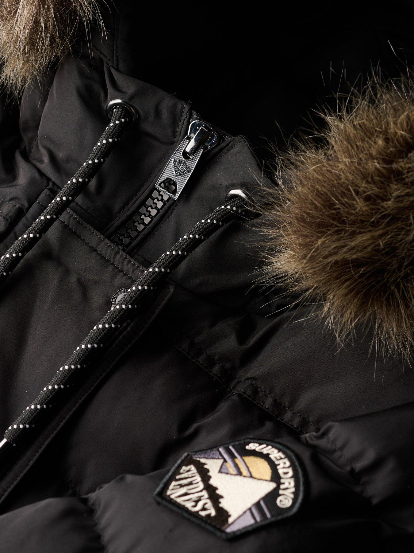 superdry-everest-faux-fur-longline-jacket-blackdetail