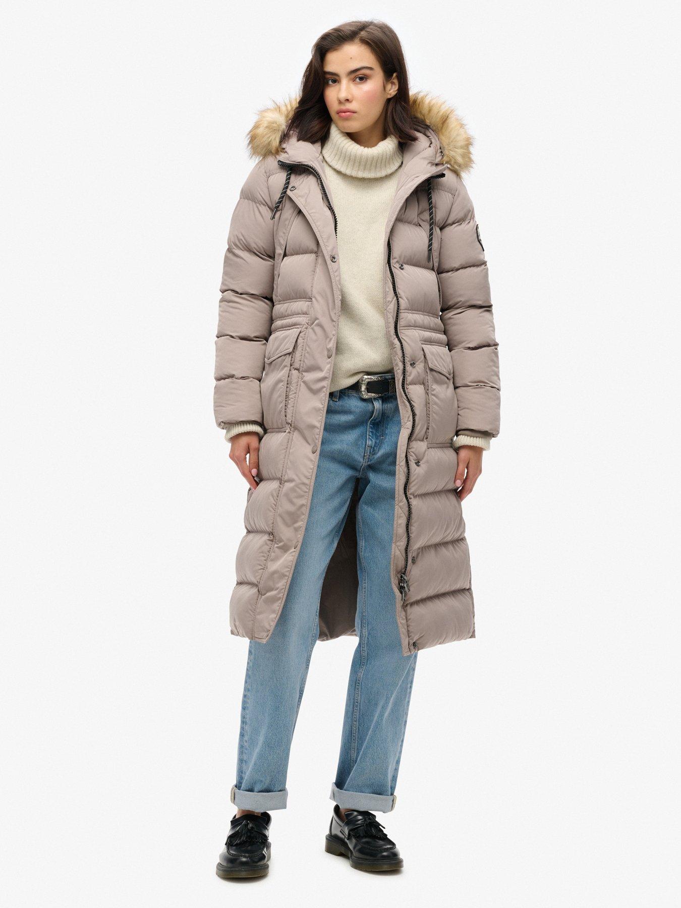 superdry-everest-faux-fur-longline-jacket-beige