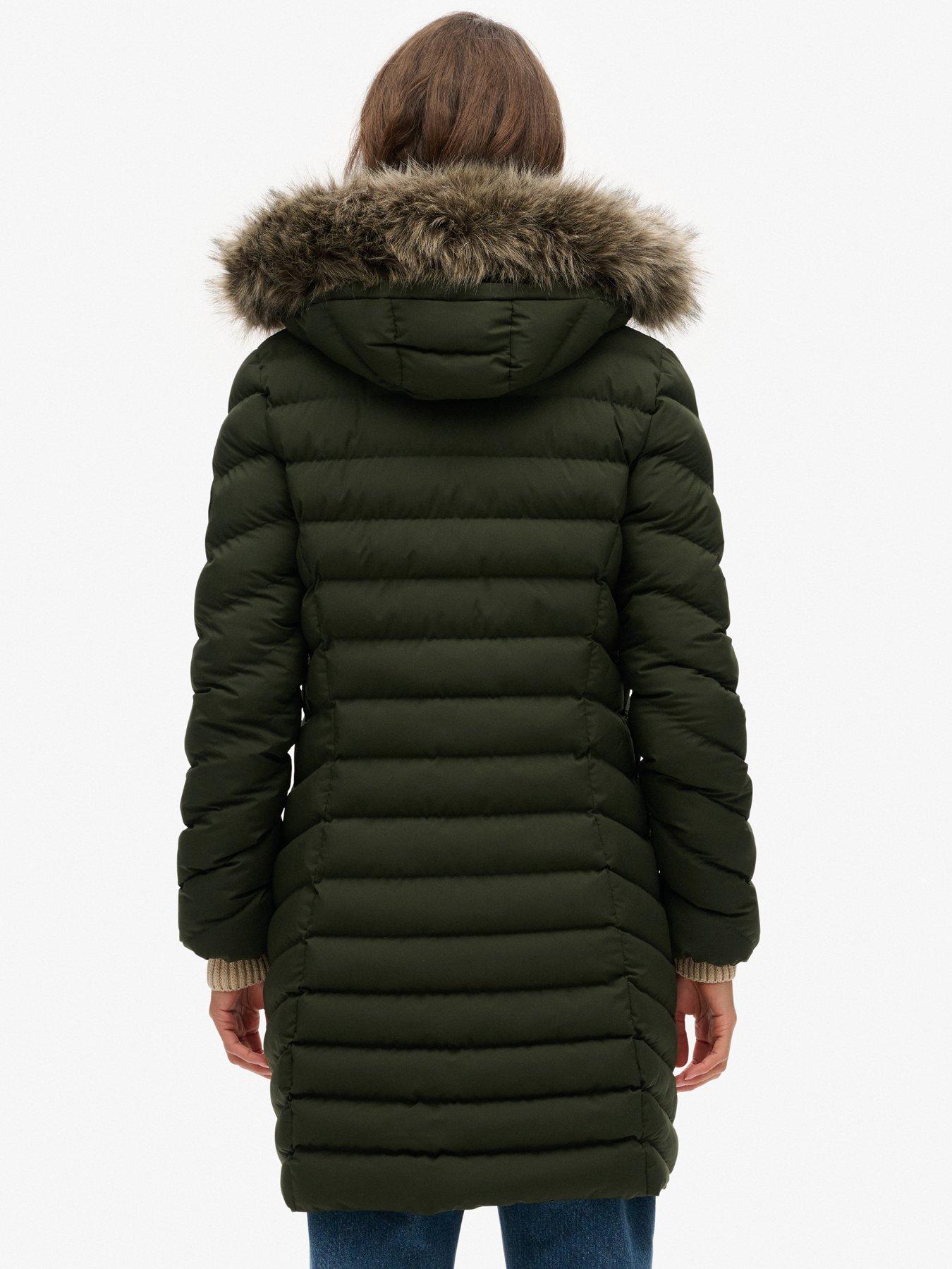 superdry-fuji-faux-fur-hood-mid-length-jacket-greenstillFront