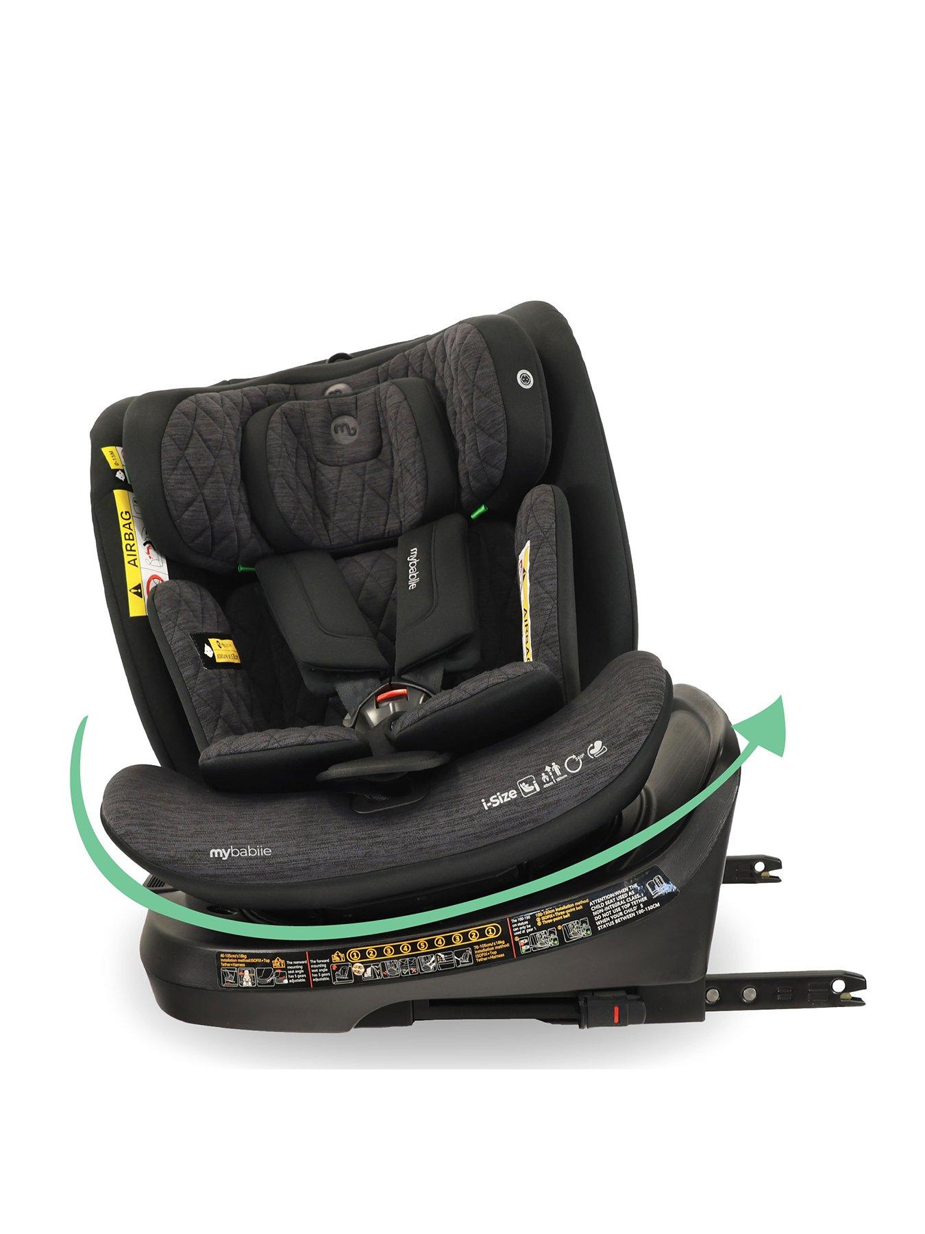 undefined MBCS123 i-Size (76-150cm) Car Seat - Charcoal