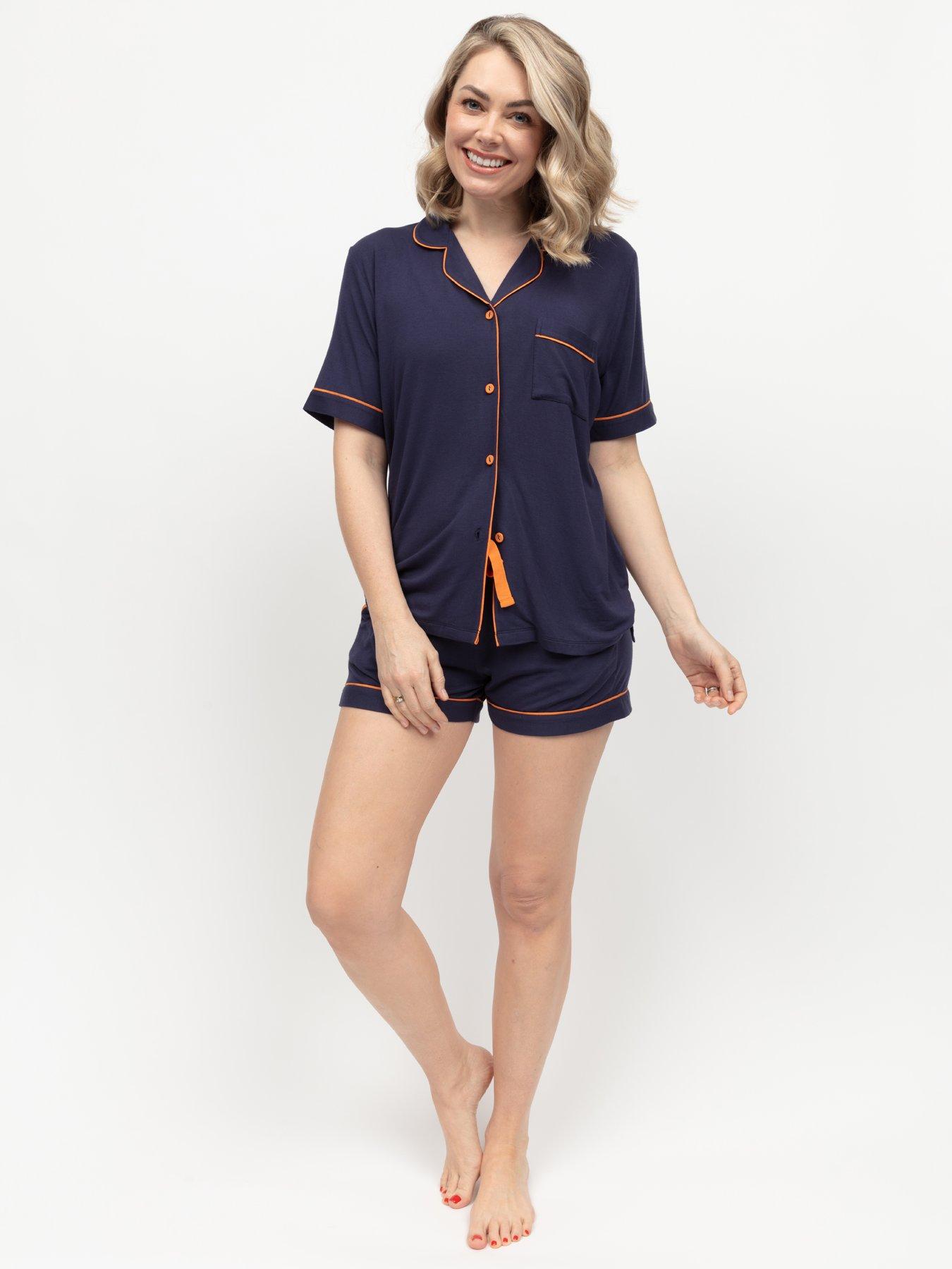 cyberjammies-cyberjammies-taylor-navy-revere-jersey-shorty-set-blue