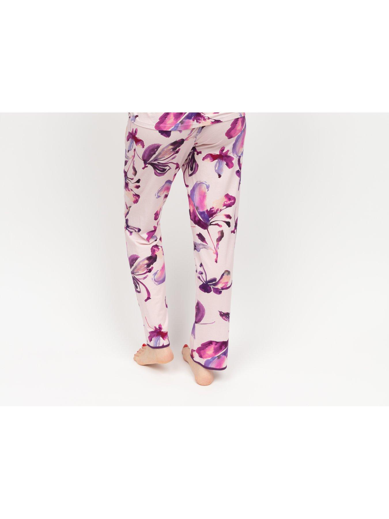 cyberjammies-cyberjammies-colett-pink-floral-printed-jersey-pyjama-bottoms-pinkstillFront