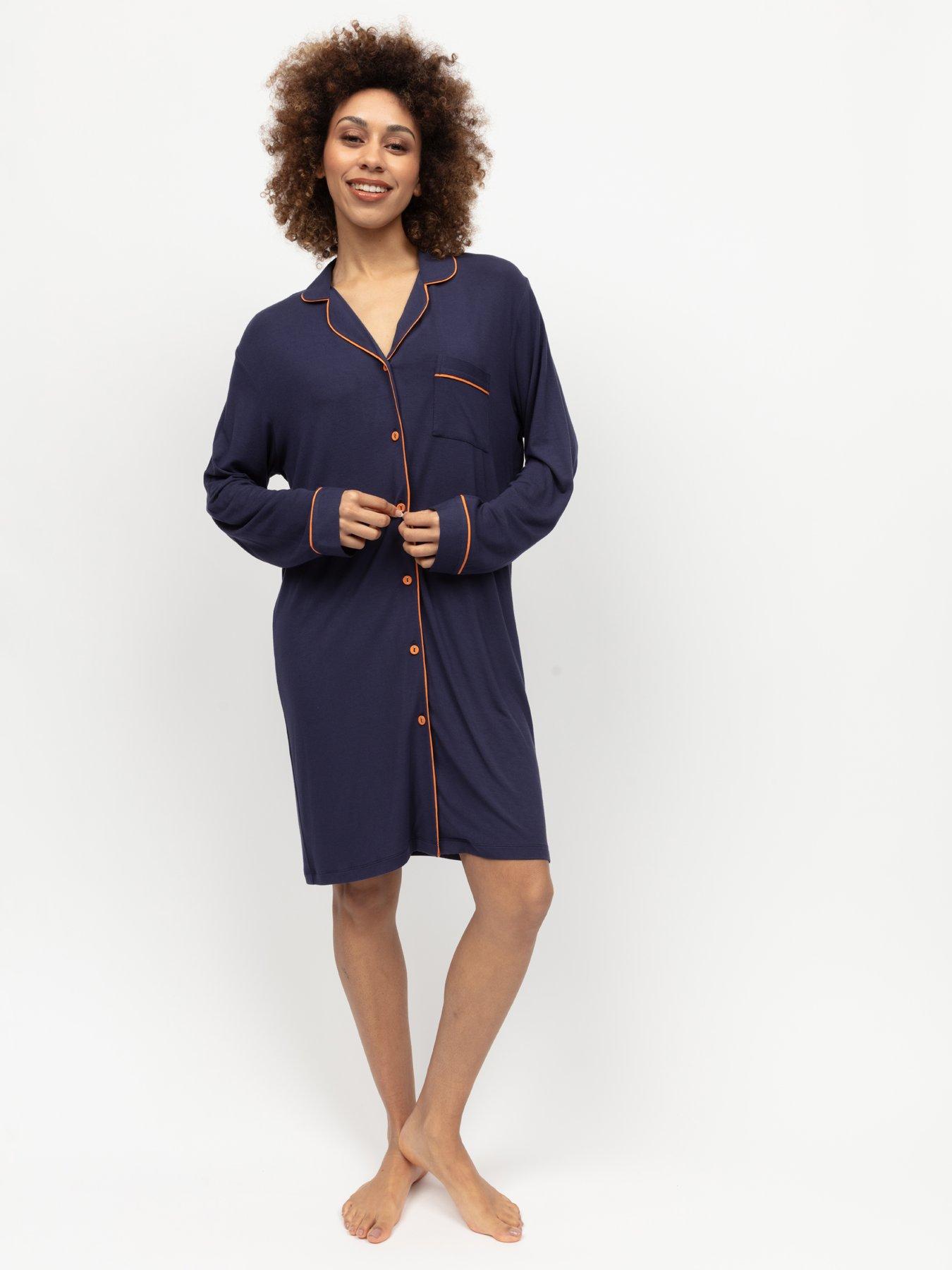 cyberjammies-cyberjammies-taylor-navy-revere-jersey-long-sleeve-nightshirt-blue