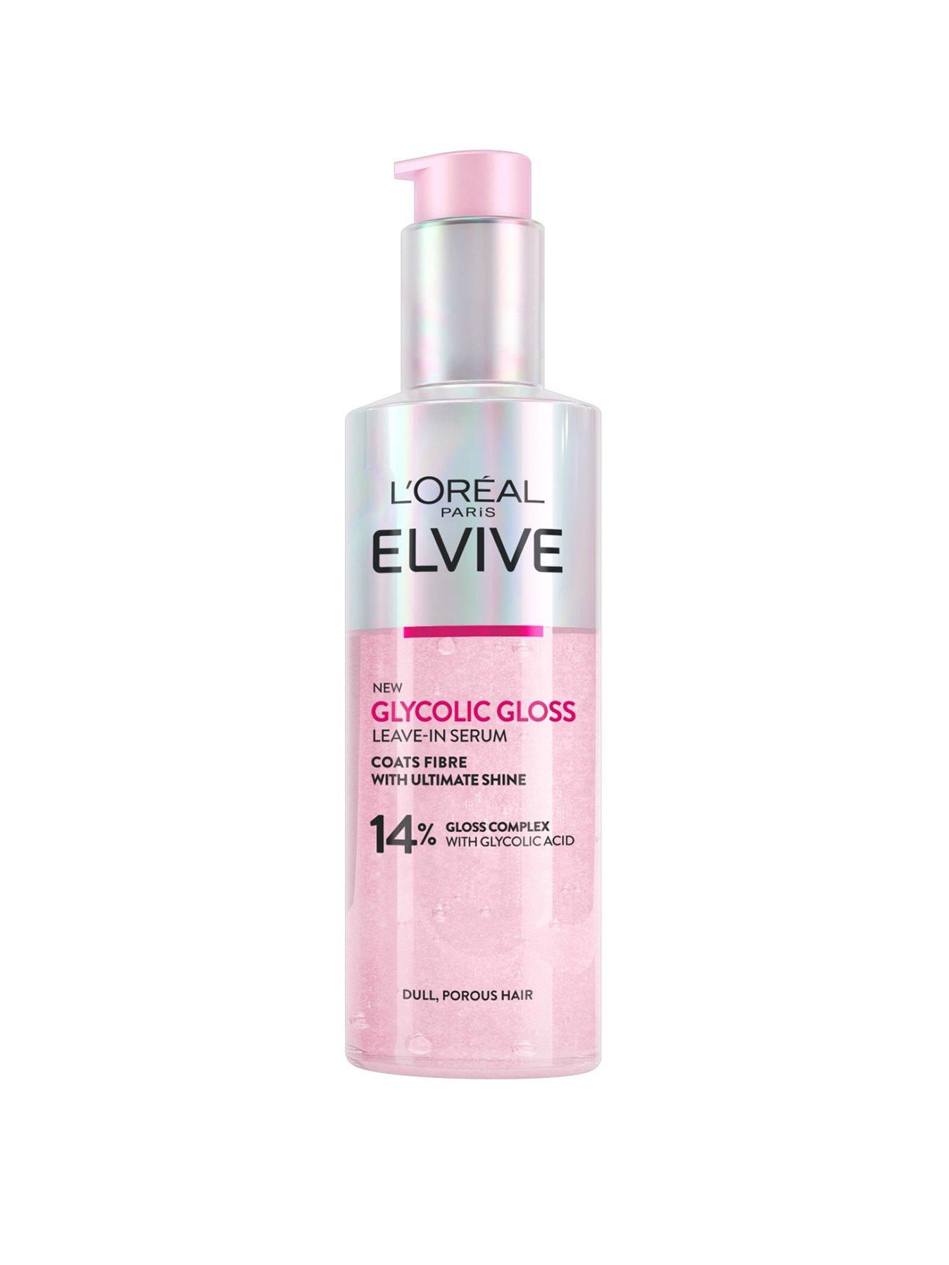 L'Oreal Paris L'Orèal Paris Elvive Glycolic Gloss Leave-In Serum for Dull Porous Hair, 200ml