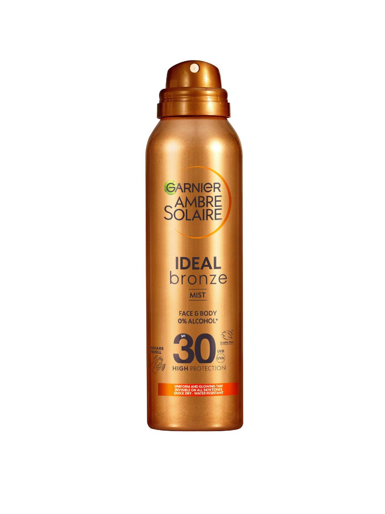 Garnier Garnier Ambre Solaire Bronze Tanning Mist,  Invisible on All Skin Tones, Quick Dry - Water Resistant, 0% Alcohol, High UV Protection SPF30 (150ml)