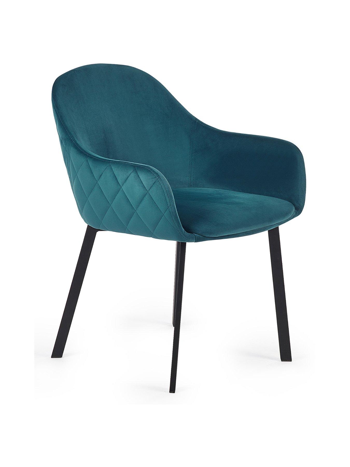 julian-bowen-set-of-2-lima-dining-chairs-teal-velvetback