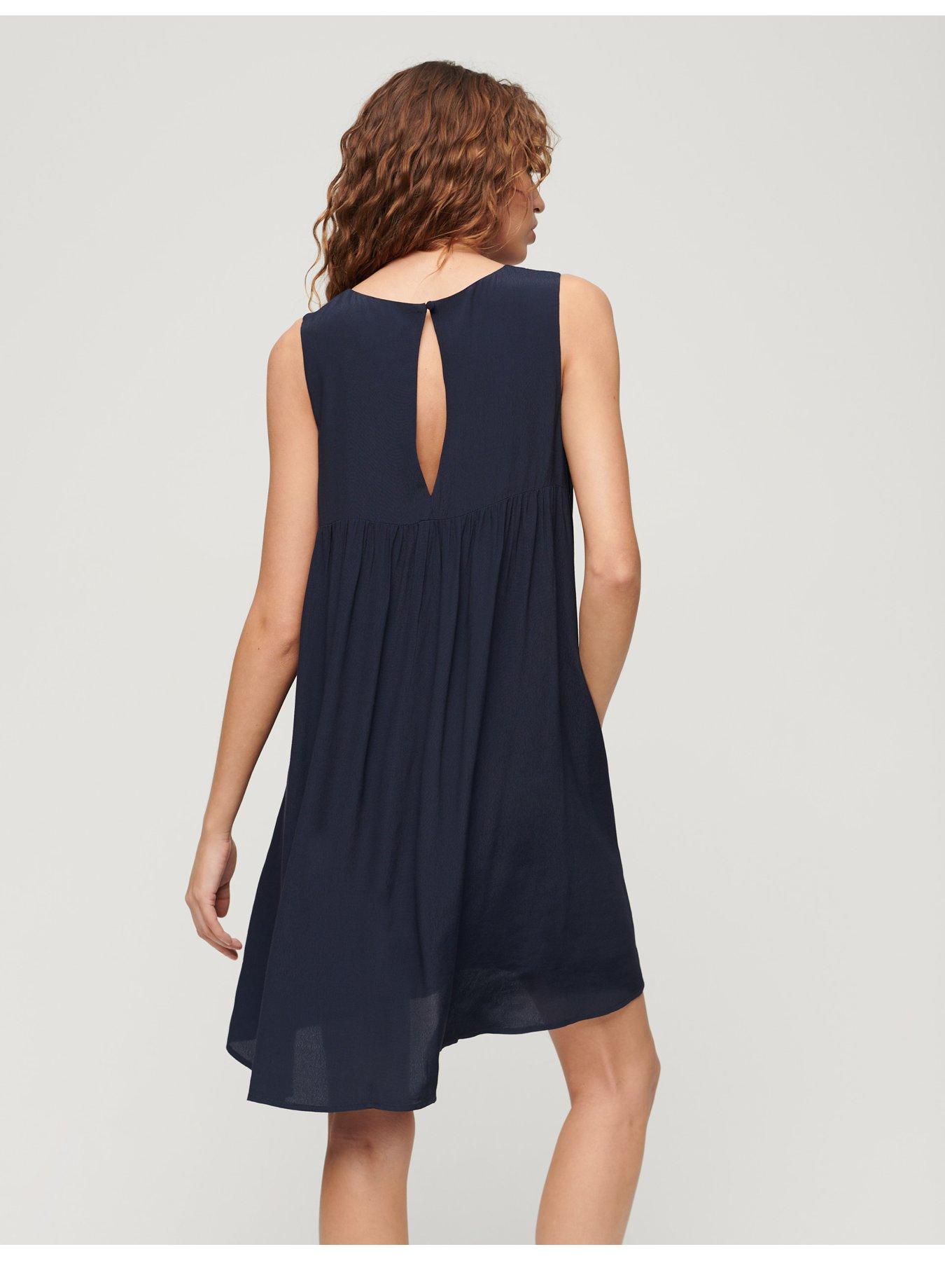 superdry-volume-sleeveless-dress-navystillFront