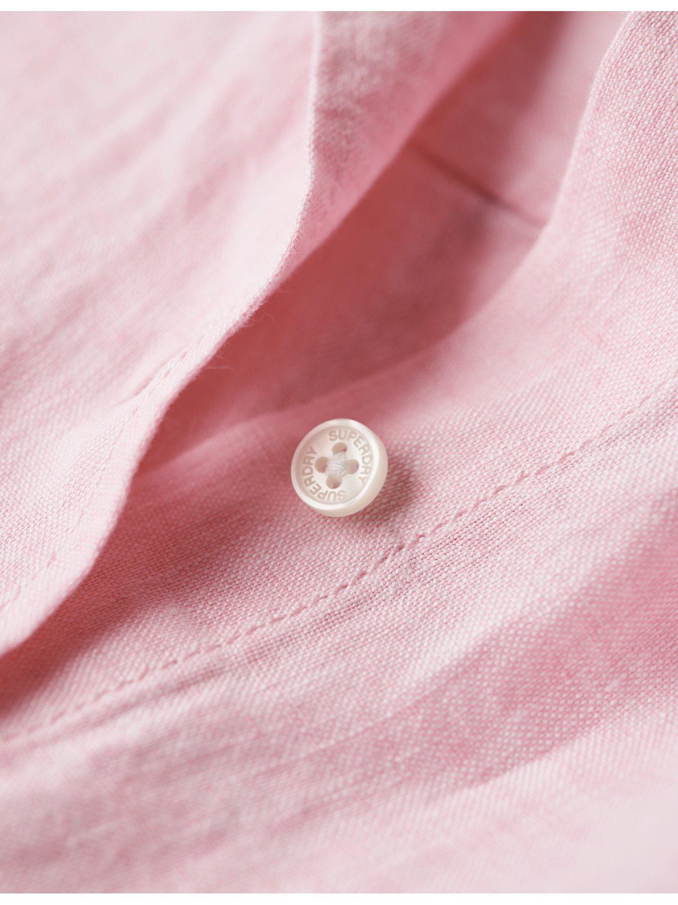 superdry-casual-linen-boyfriend-shirt-pinkoutfit