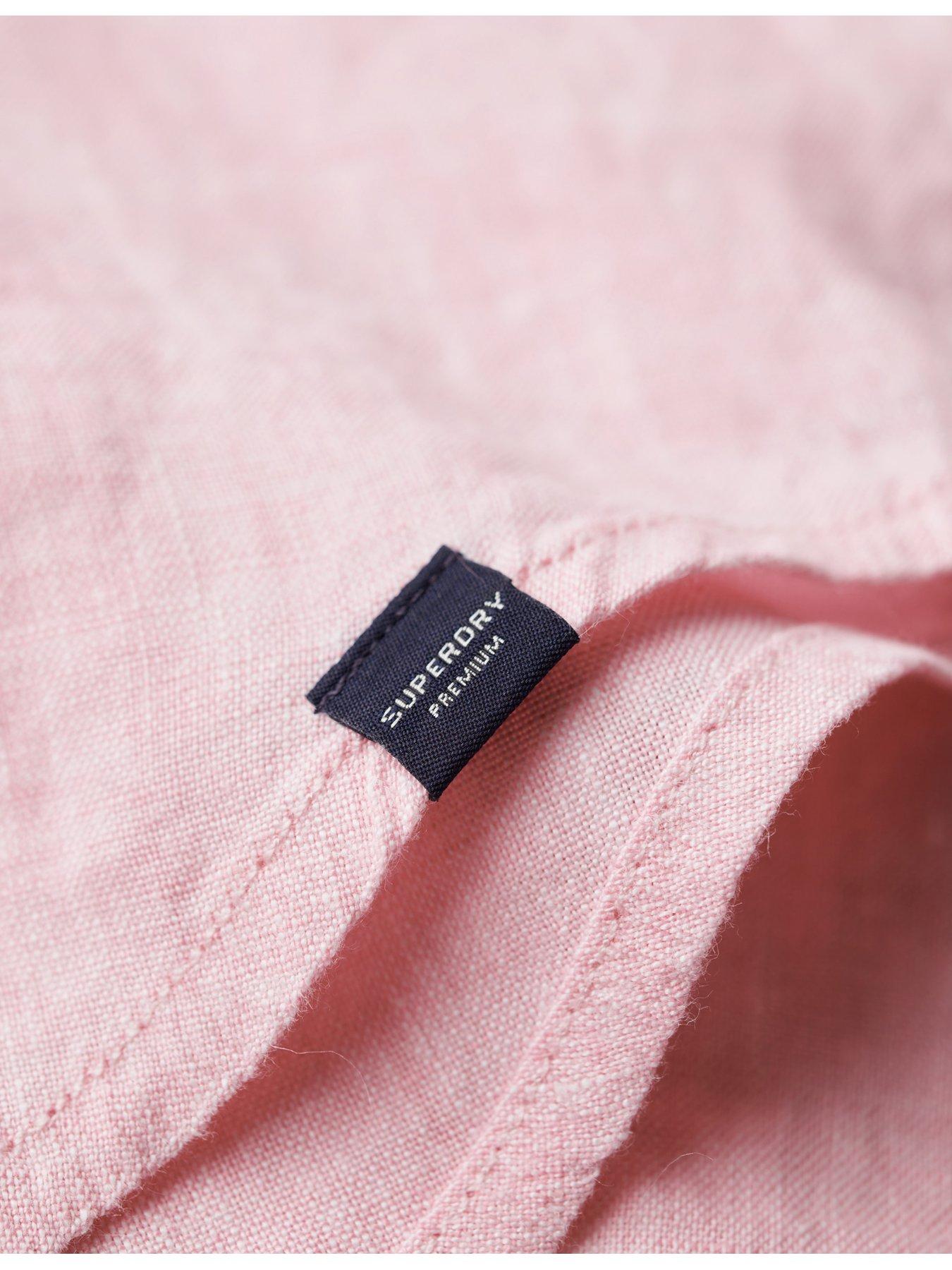 superdry-casual-linen-boyfriend-shirt-pinkdetail