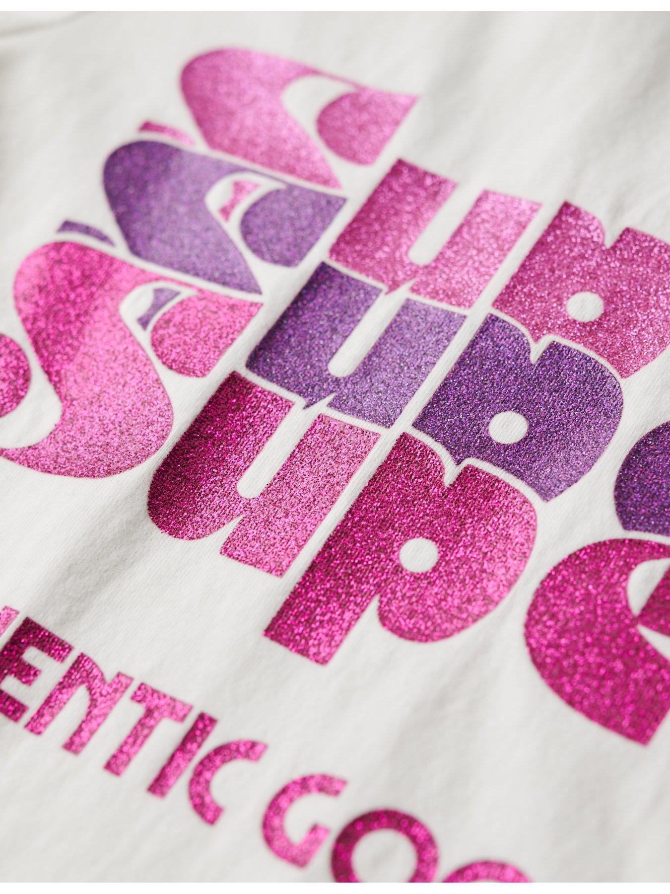 superdry-retro-glitter-logo-t-shirt-creamoutfit