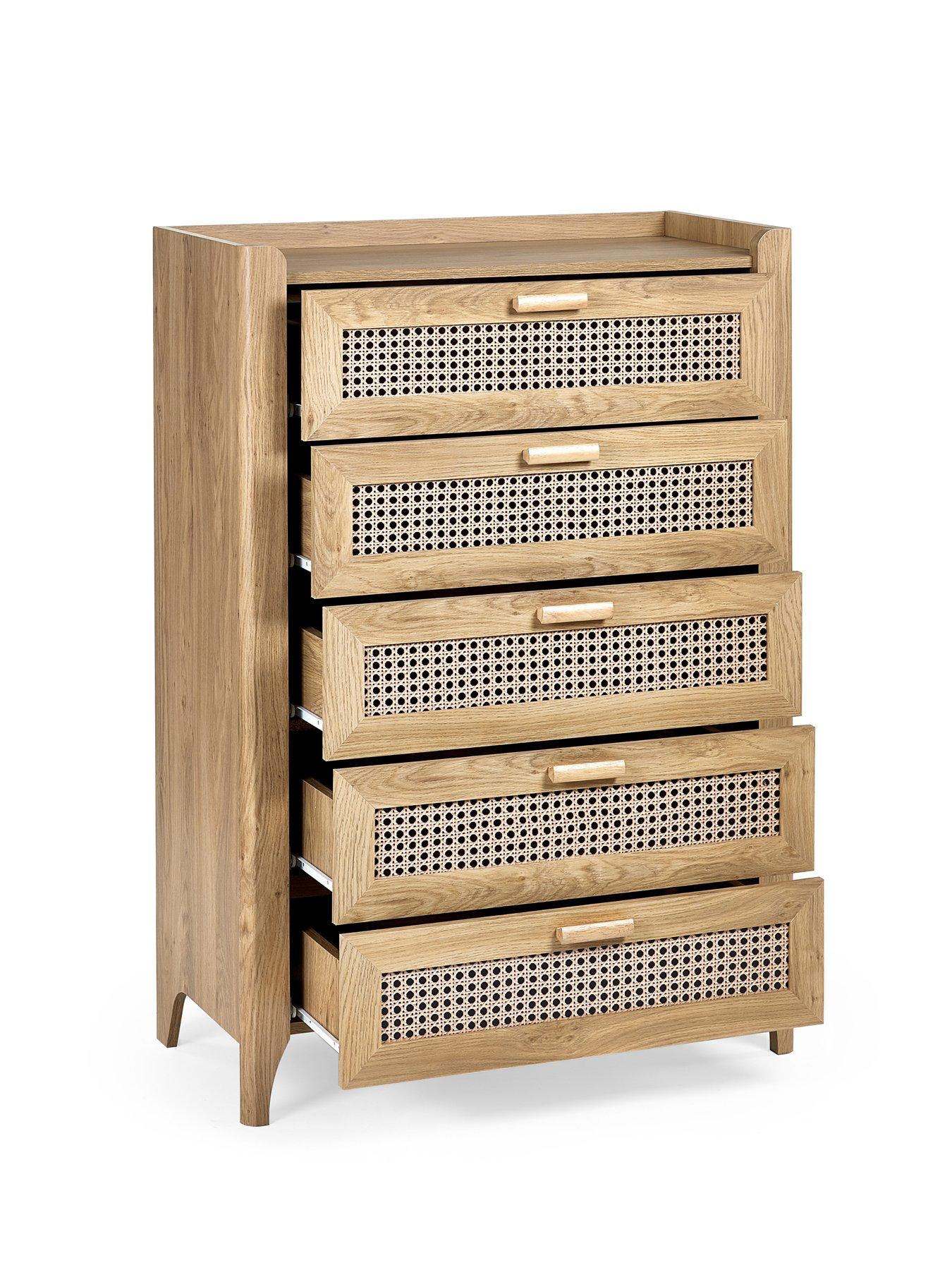 julian-bowen-sydney-rattan-effectnbsp5-drawer-chestoutfit