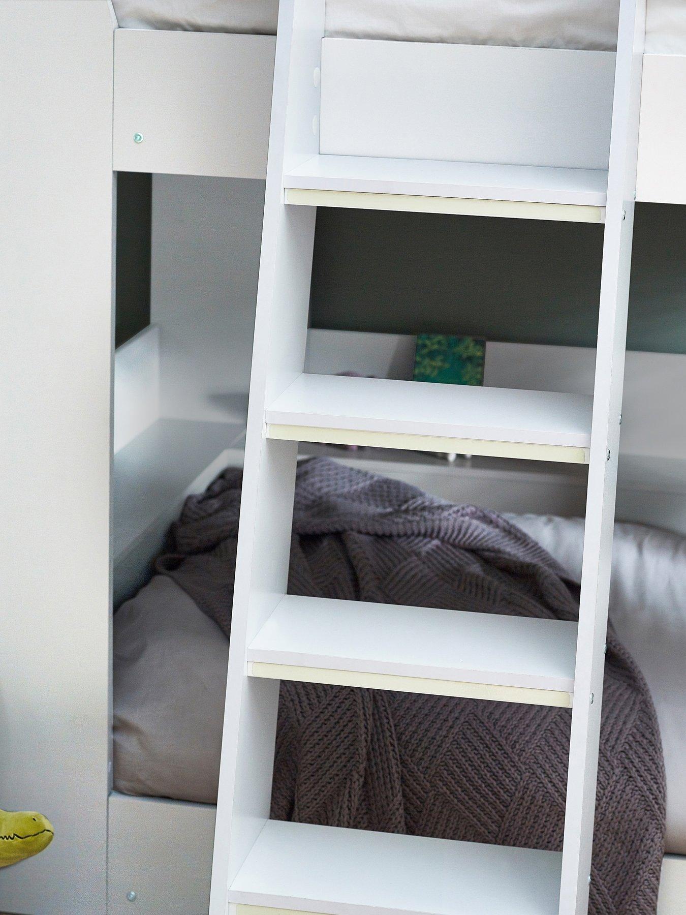 Image 4 of 6 of Julian Bowen Parsec Bunk Bed All White