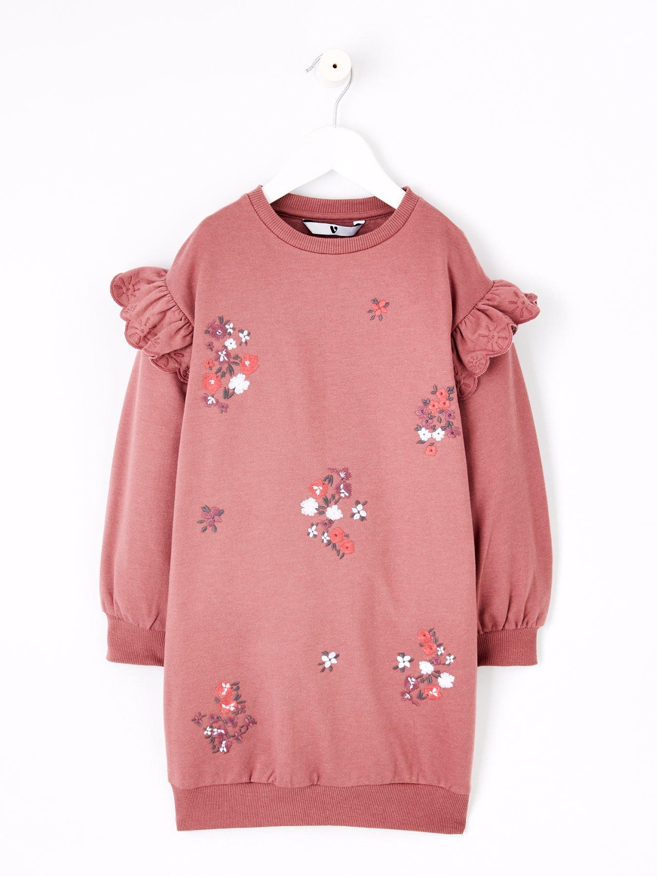 v-by-very-girls-embroidery-sweat-dress-multi