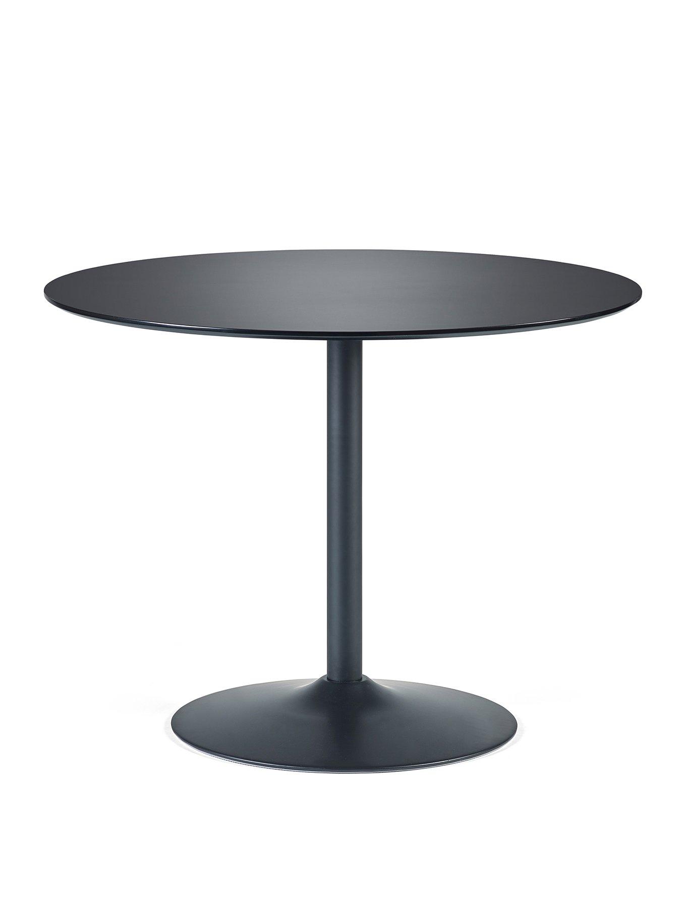 julian-bowen-nero-80cm-round-table-blackstillFront