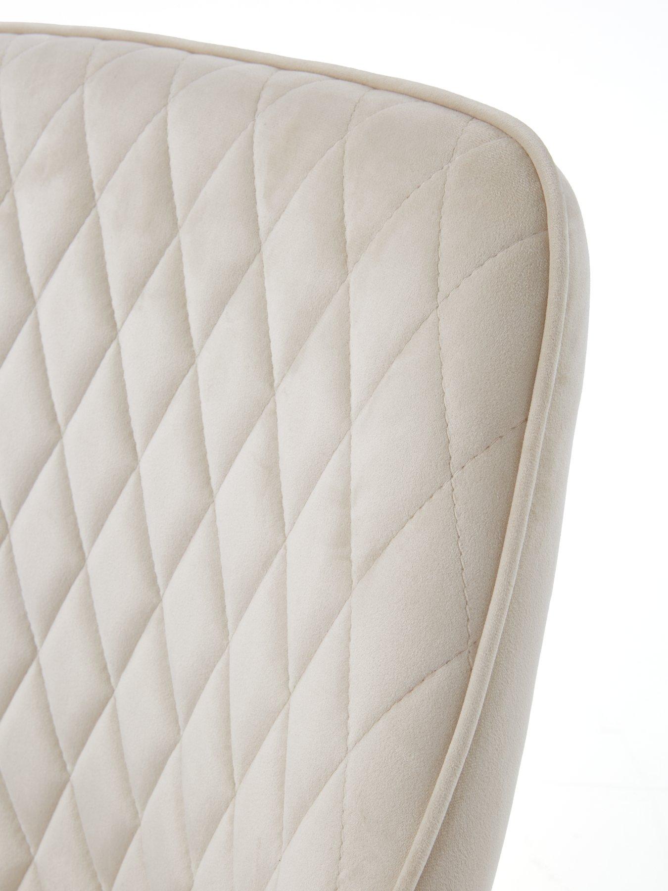 Image 5 of 7 of Very Home Diamond Fabric&nbsp;Office Chair&nbsp;- Natural - FSC Certified