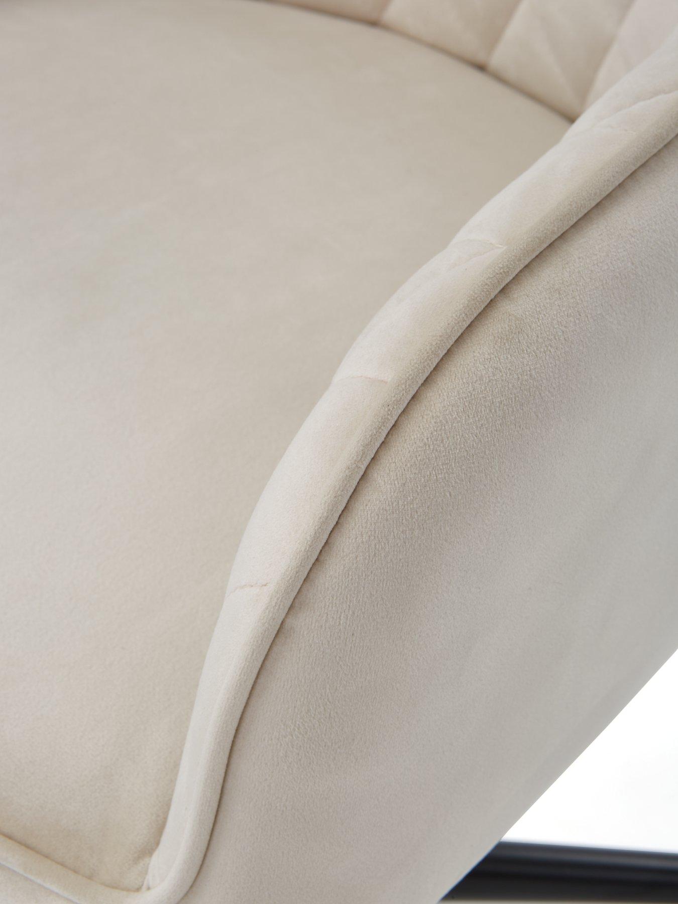Image 6 of 7 of Very Home Diamond Fabric&nbsp;Office Chair&nbsp;- Natural - FSC Certified