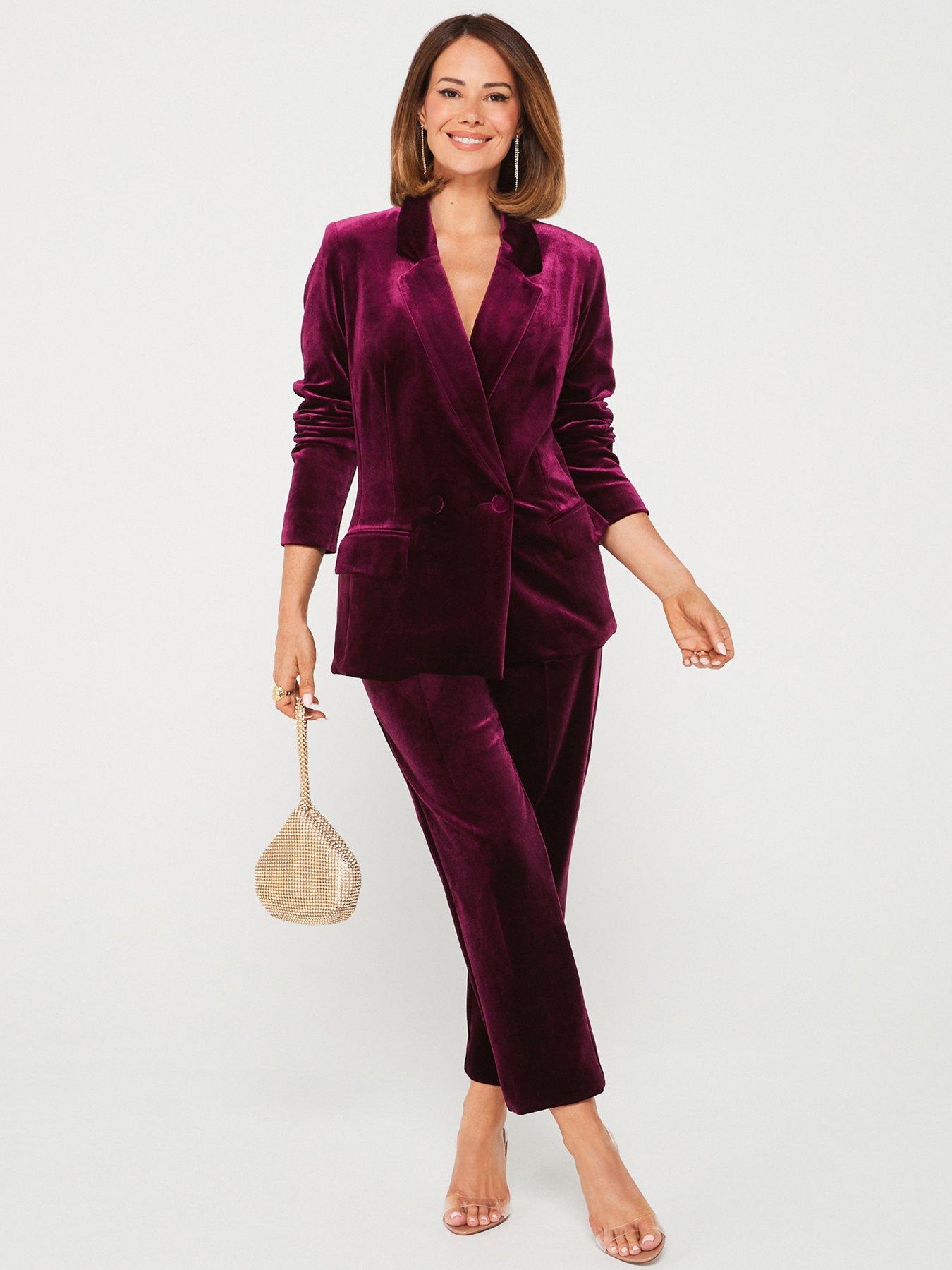 Velvet suit blazer hotsell