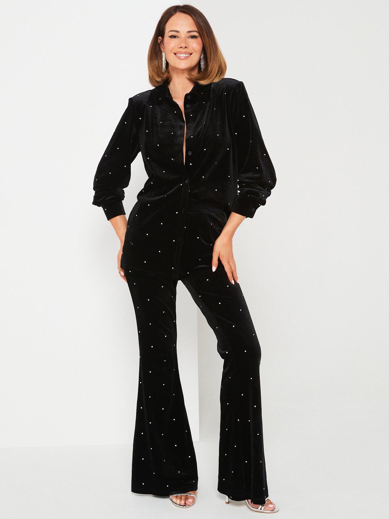 v-by-very-x-carol-byrnenbspstudded-kickflare-trouser-co-ord-black