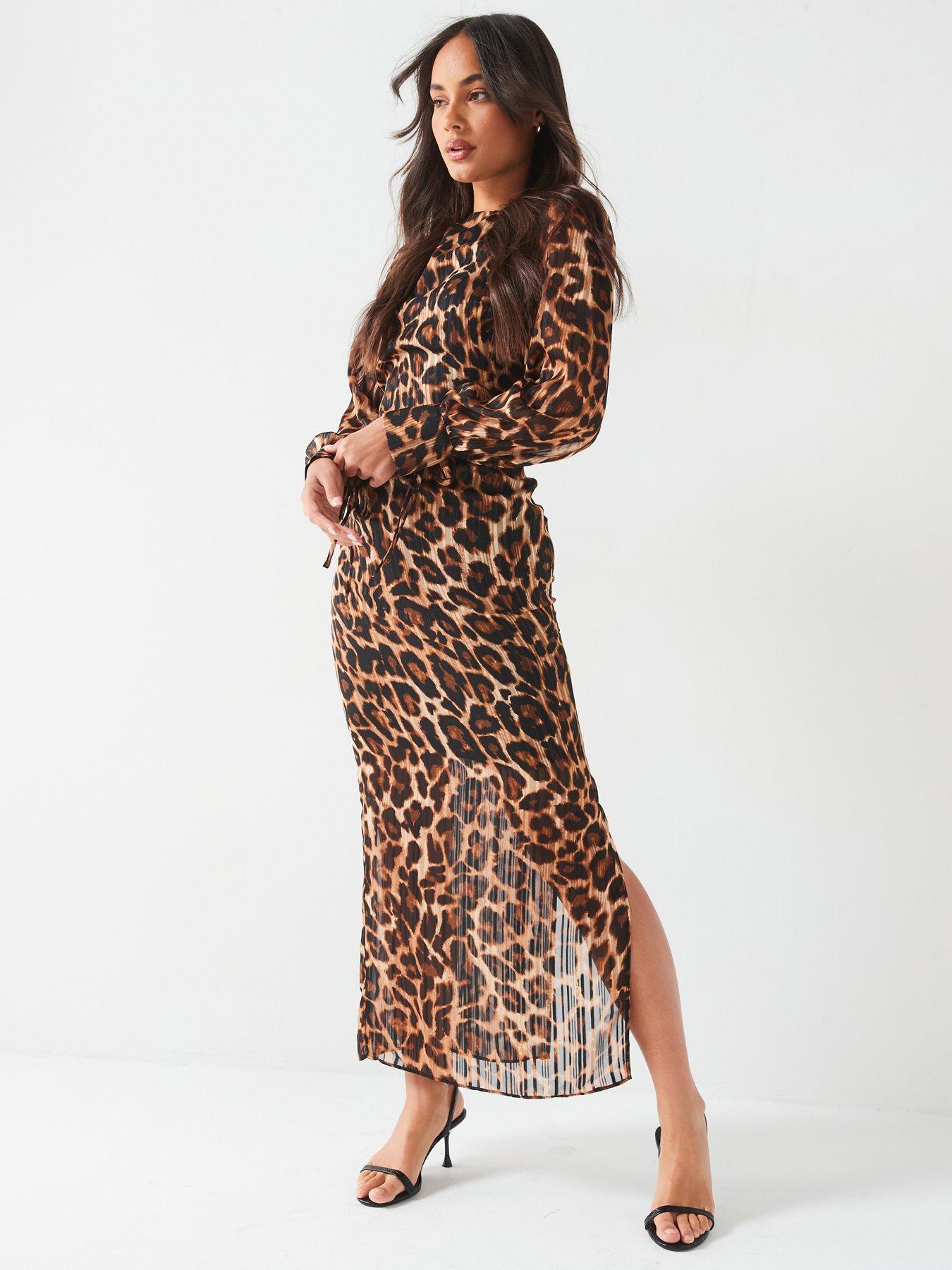 v-by-very-printed-midi-dress-leopard-printback