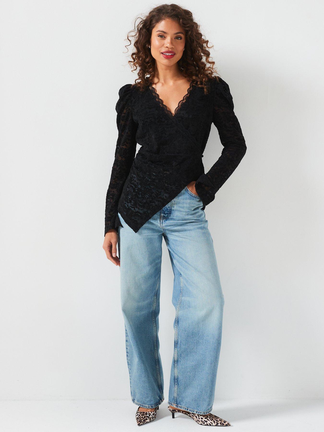 v-by-very-wrap-velvet-lace-blouse-blackback