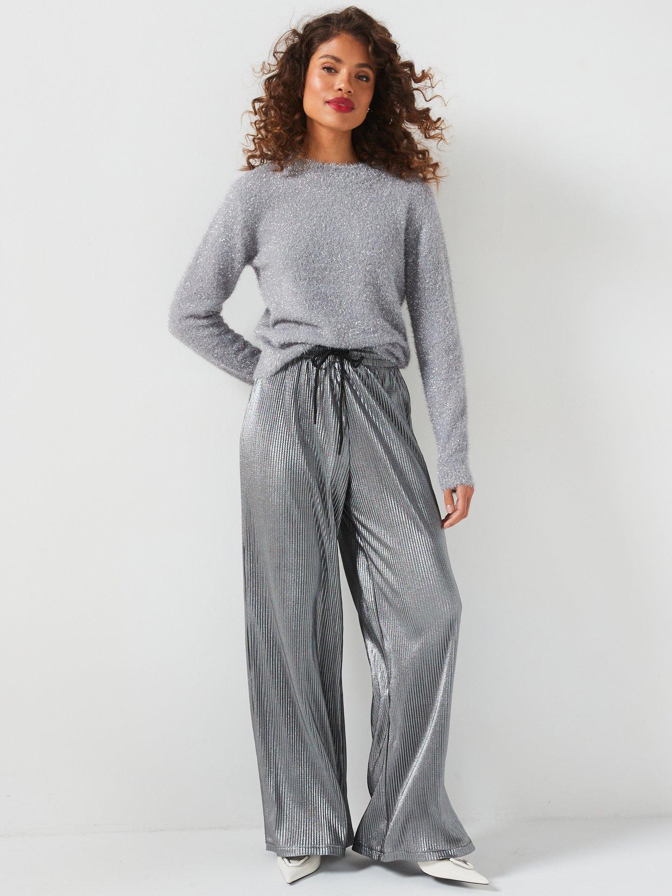 v-by-very-metallic-plisse-wide-leg-trouser-gunmetalback