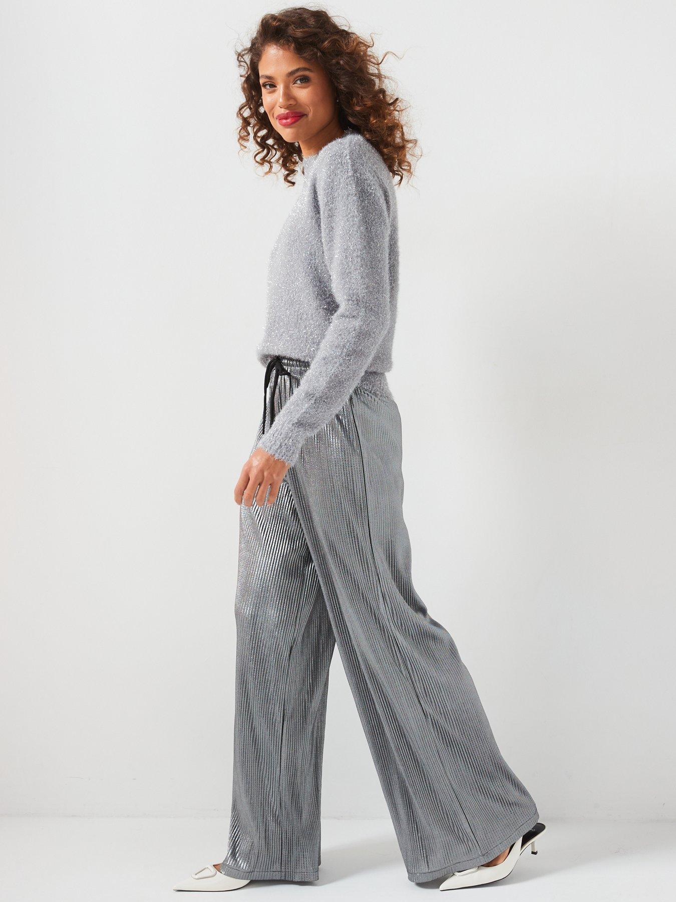 v-by-very-metallic-plisse-wide-leg-trouser-gunmetaloutfit