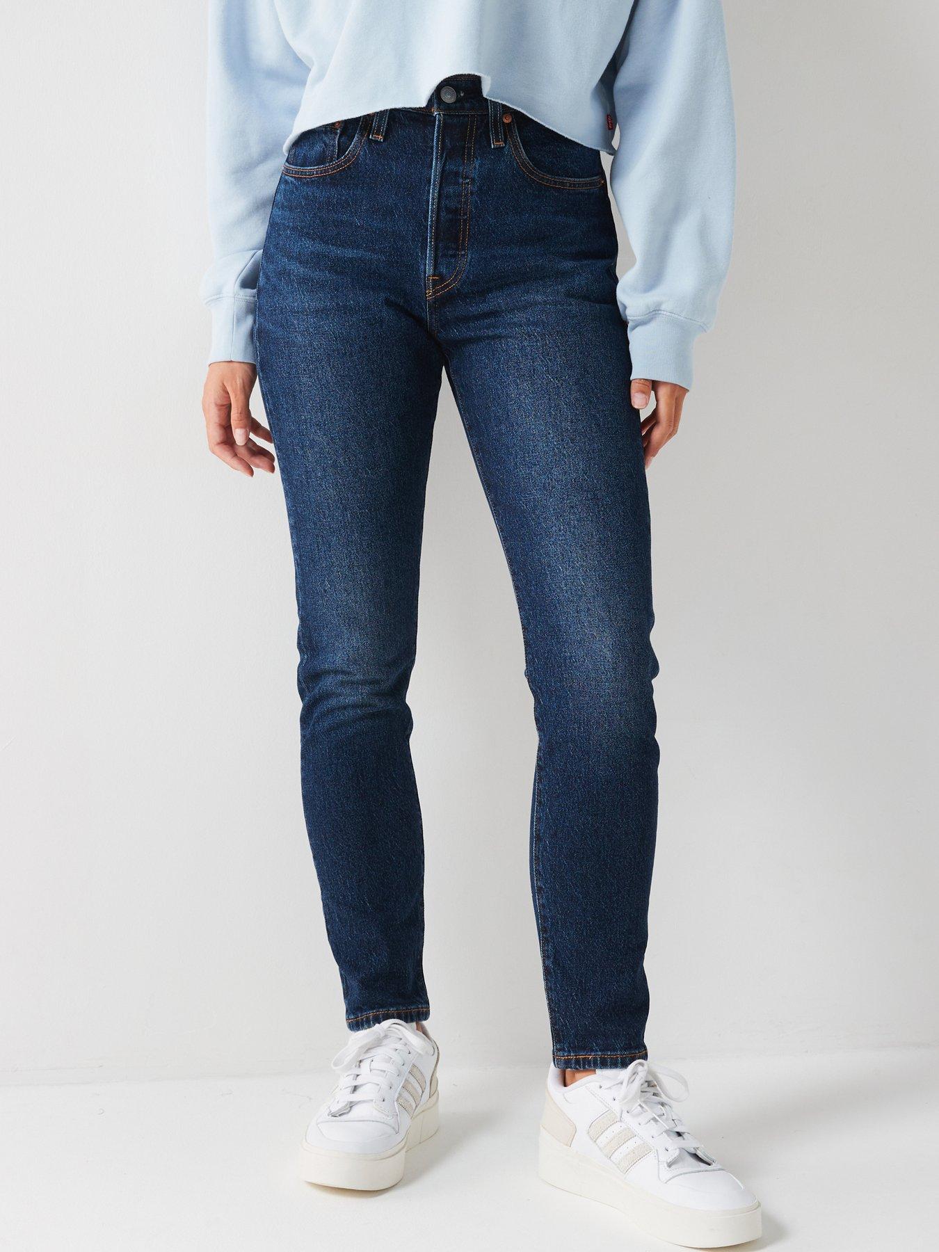 Image 1 of 5 of Levi's 501&reg; Skinny Jeans - Same Intent - Blue