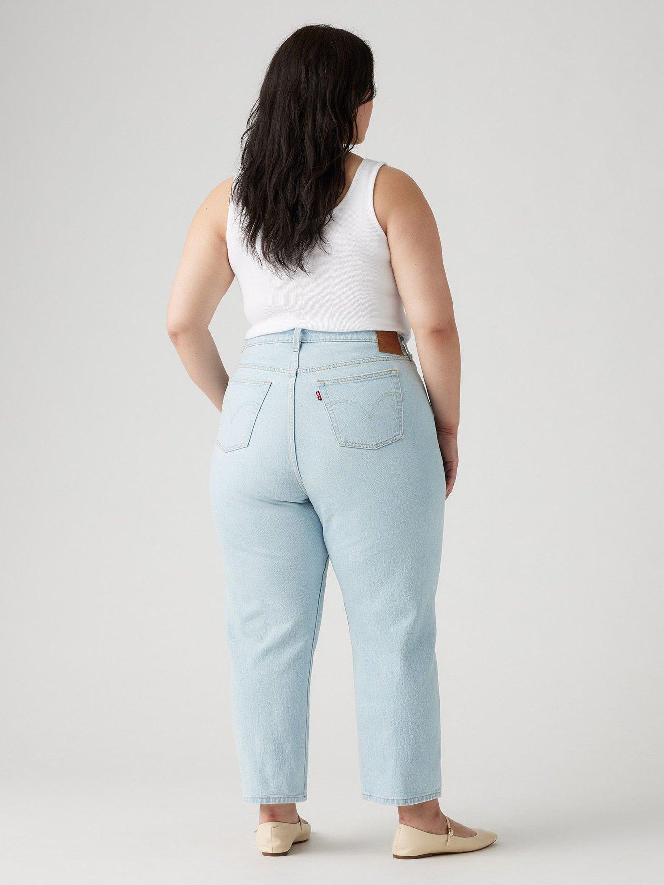 Image 2 of 4 of Levi's Plus 501&reg; Original Cropped Jeans (plus Size) - Wow Me Over Plus - Blue