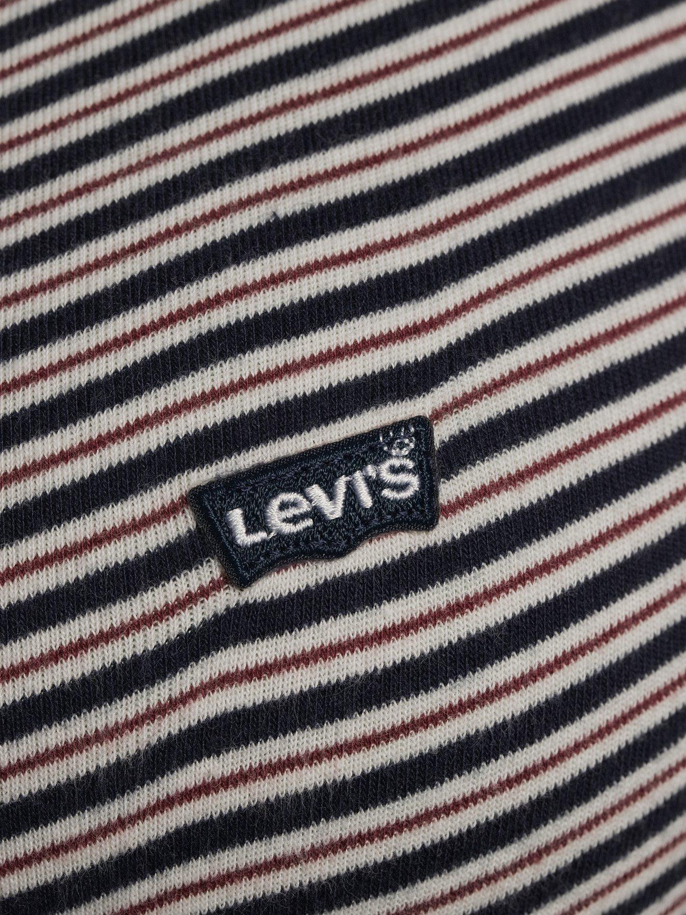 levis-plus-plus-essential-t-shirt-tumeric-stripe-navy-blazeroutfit