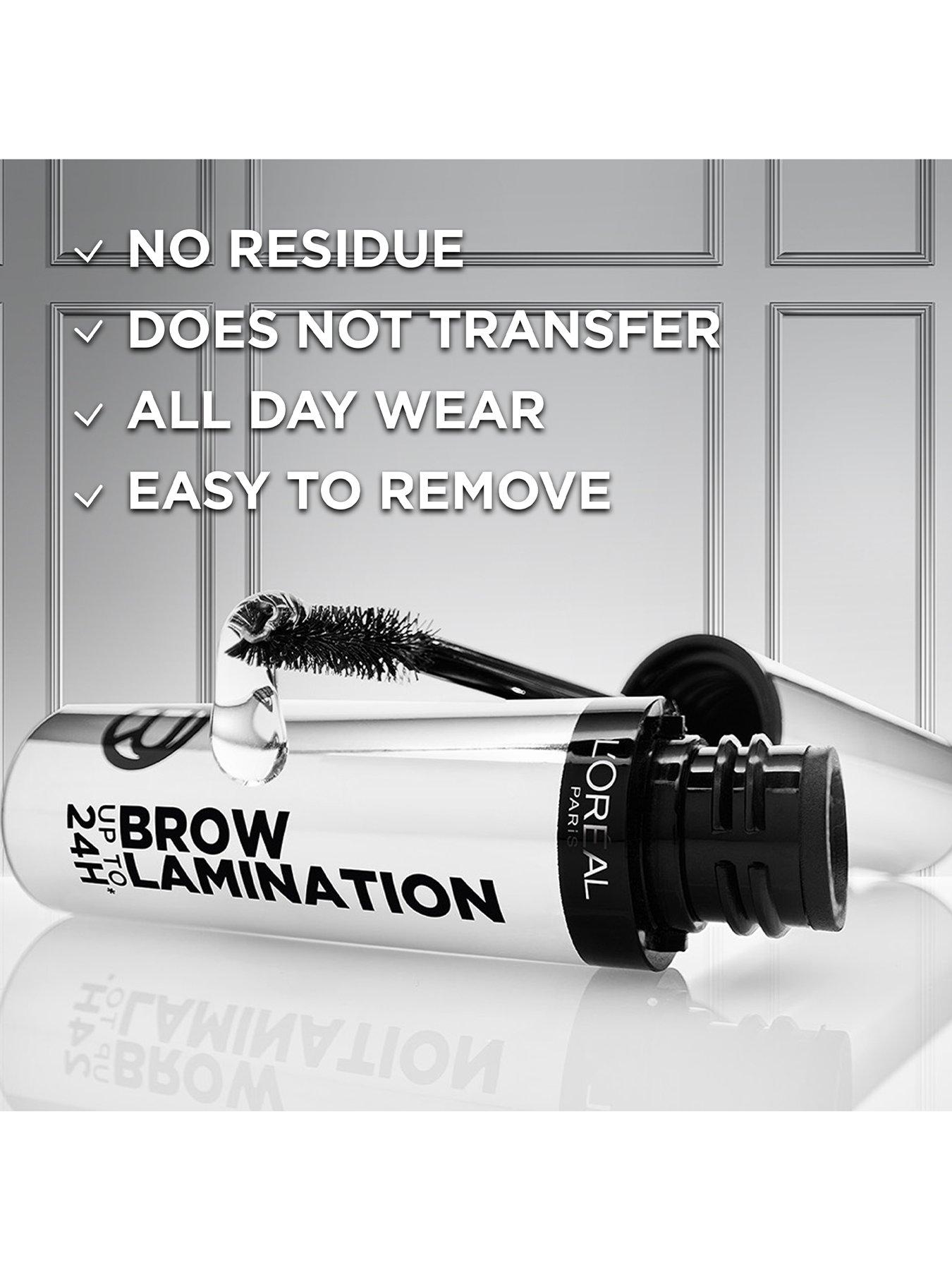 Image 3 of 8 of L'Oreal Paris L'Oreal Paris, Infallible Brow Lamination, for upto 24hour longwear brow hold, Clear