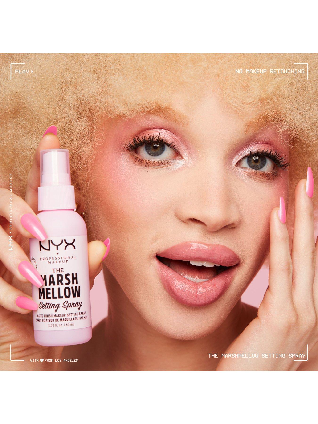 Image 2 of 8 of NYX PROFESSIONAL MAKEUP NYX Professional Makeup Marshmellow Matte Setting Spray