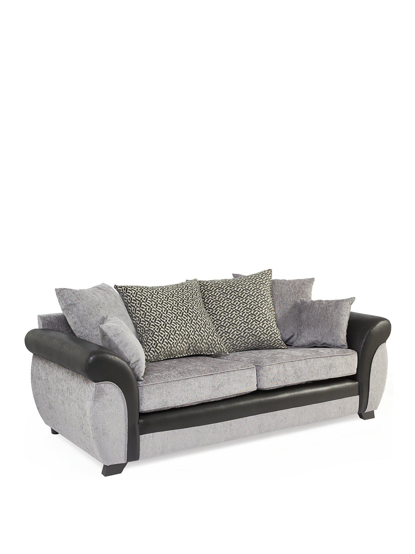 marino-fabricfaux-leather-3-seater-scatter-back-sofa-greyblackback