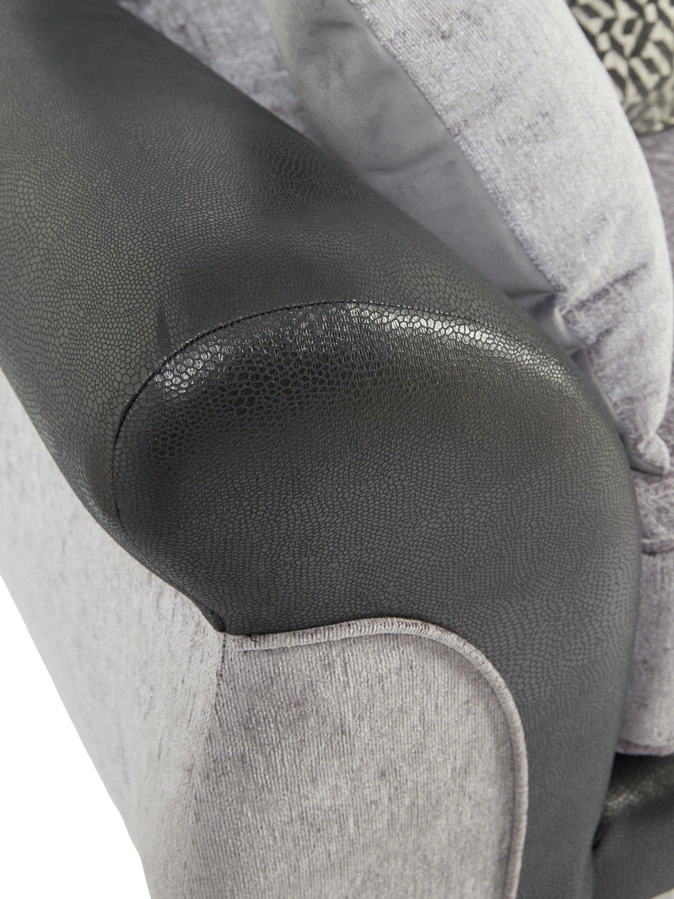 marino-fabricfaux-leather-armchair-greyblackdetail