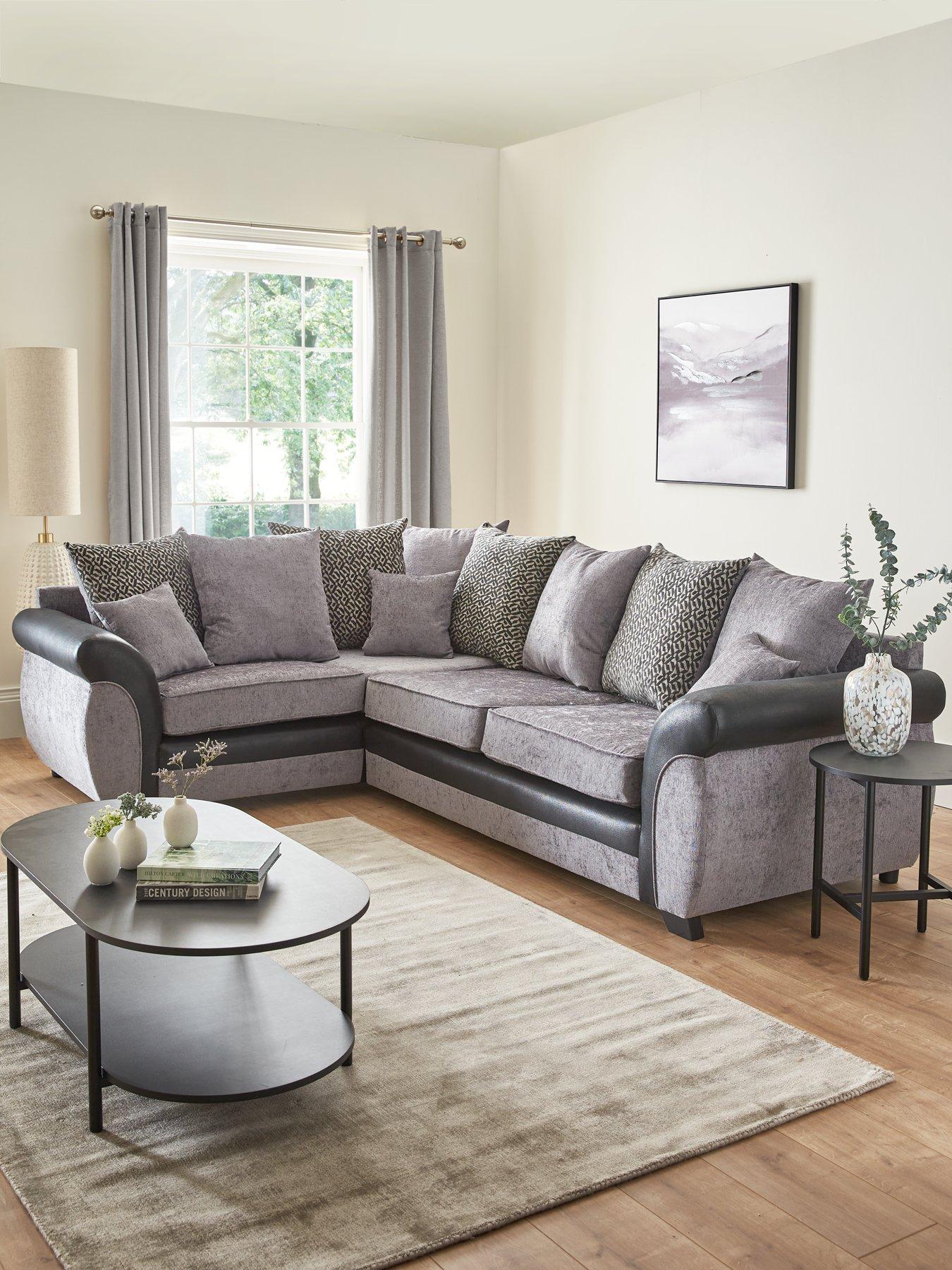 the-very-collection-marino-fabricfaux-leather-left-hand-scatter-back-corner-group-sofa-greyblacknbsp--made-to-order-in-the-uk