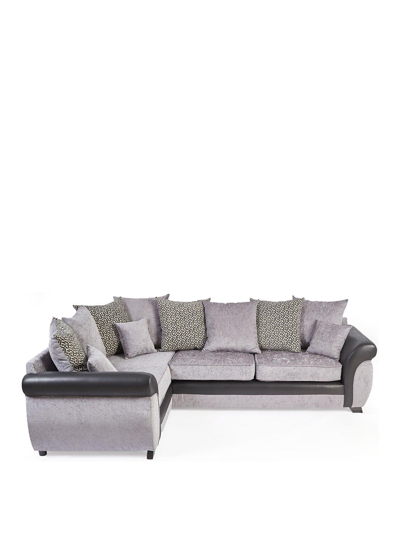 marino-fabricfaux-leather-left-hand-scatter-back-corner-group-sofa-greyblackback