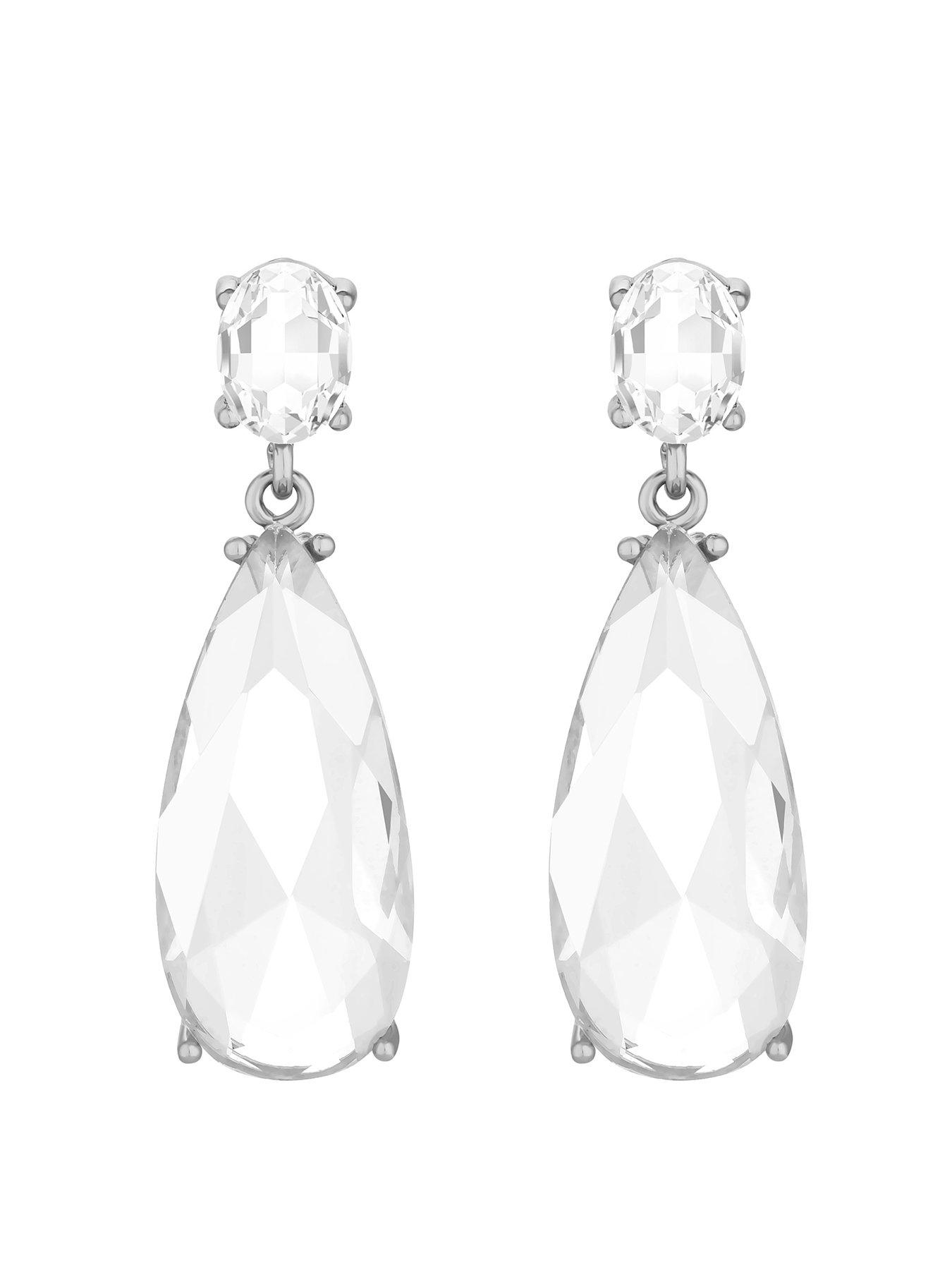 jon-richard-rhodium-plated-cubic-zirconia-peardrop-earrings