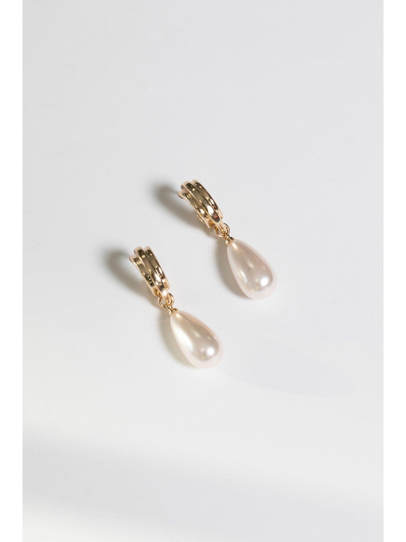 jon-richard-gold-plated-vintage-inspired-pearl-hoop-earringsback