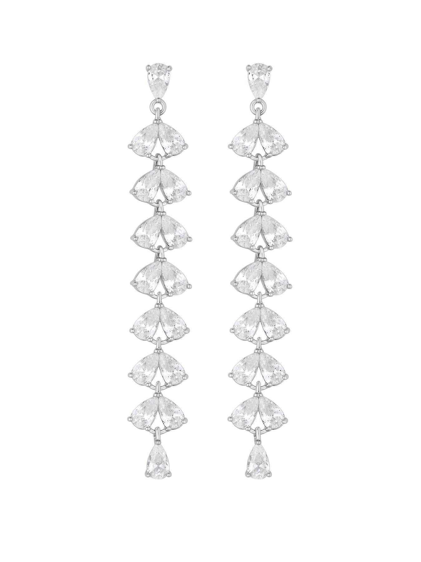 jon-richard-rhodium-plated-cubic-zirconia-linear-drop-earrings