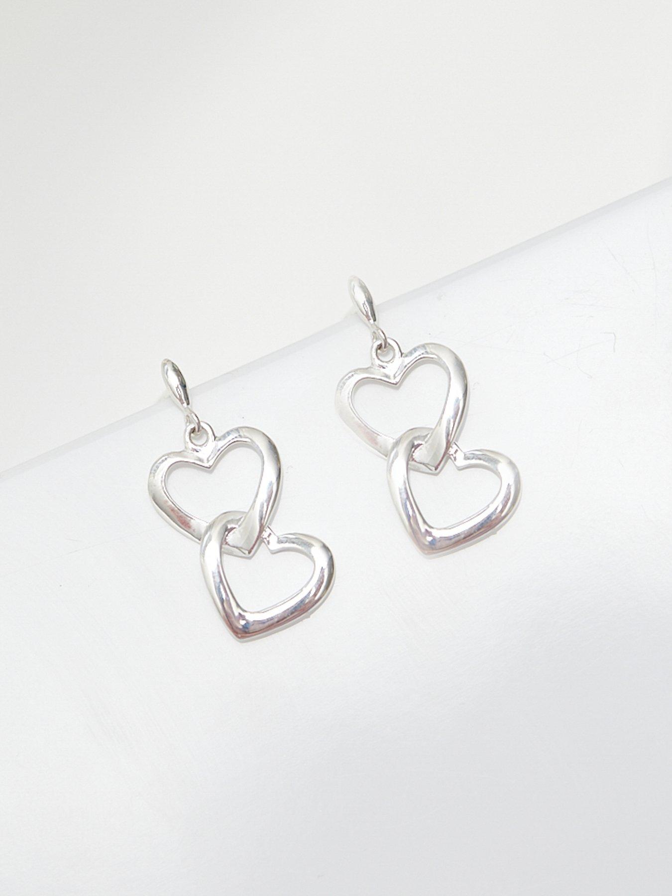 simply-silver-sterling-silver-925-polished-open-double-drop-heart-earringsoutfit