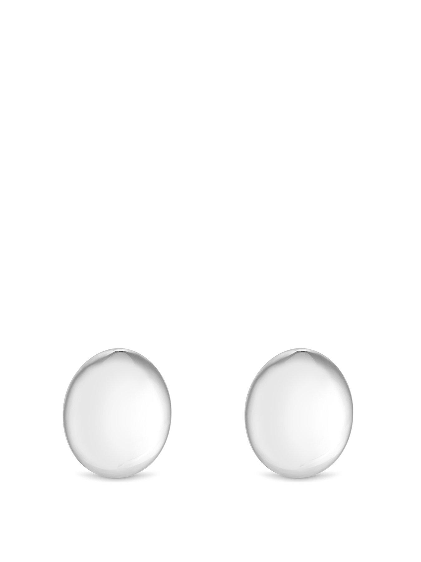 simply-silver-sterling-silver-925-oval-polished-stud-earringsfront